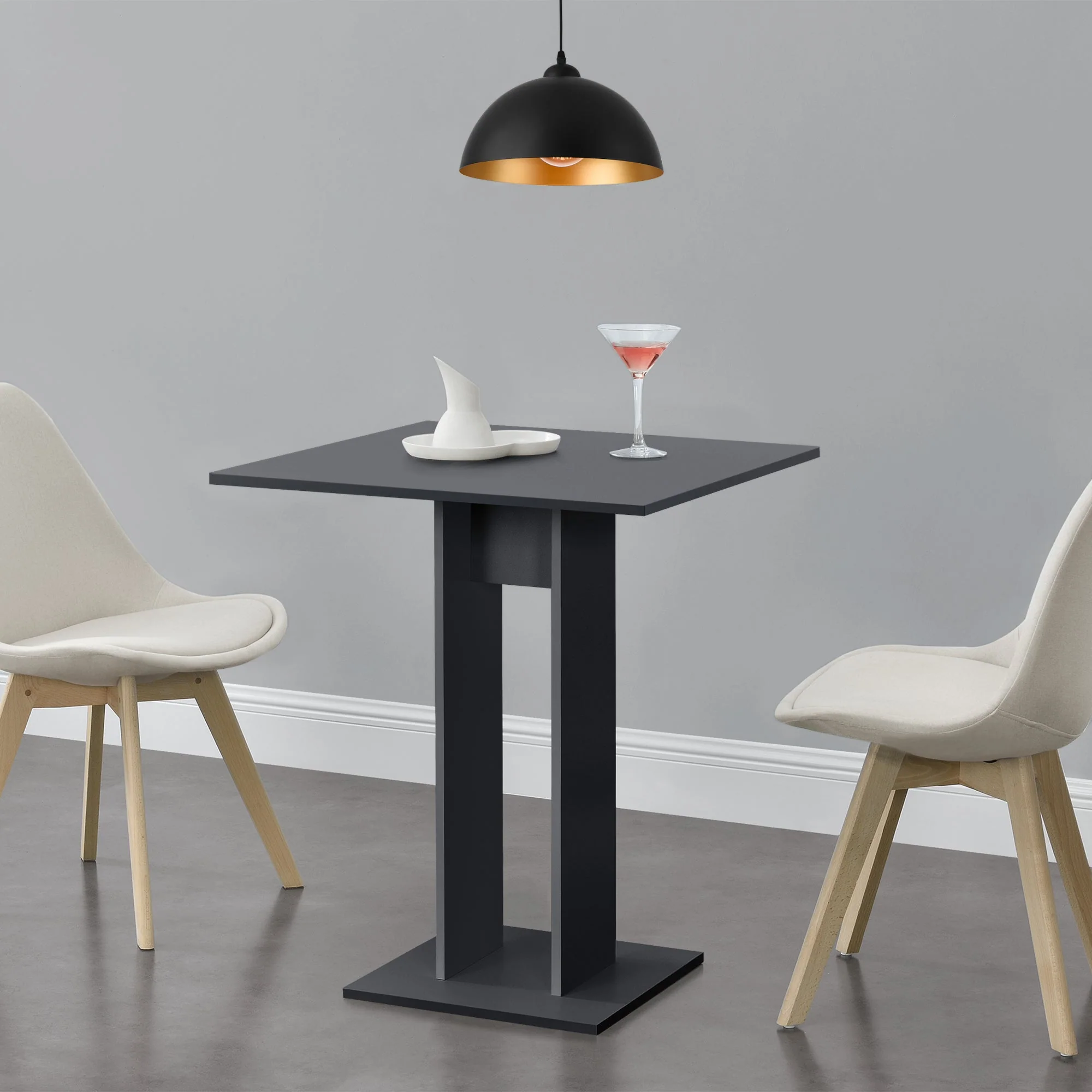 Design eettafel Lindesnes 65x65x78 cm vierkant - verschillende kleuren - Image 6