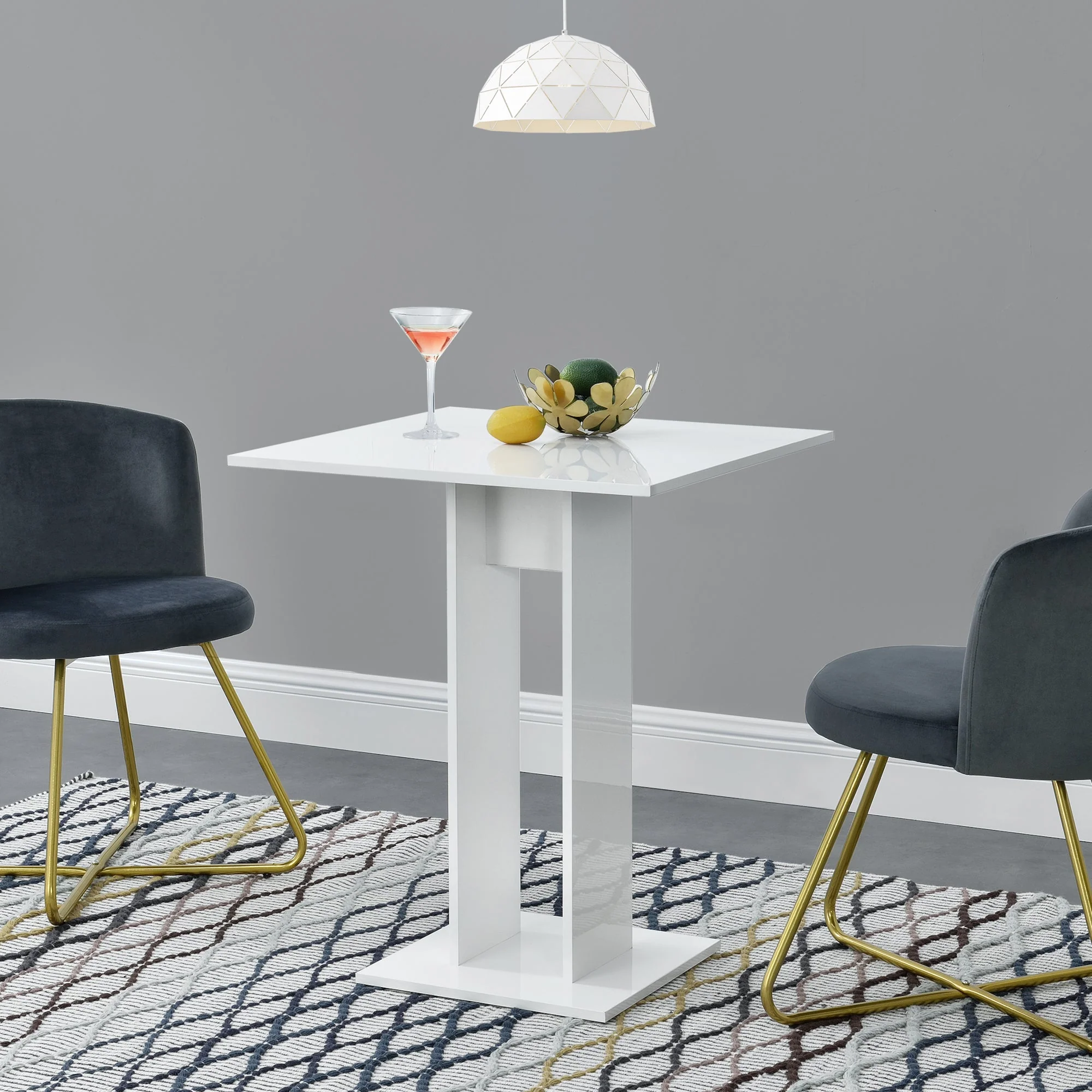 Design eettafel Lindesnes 65x65x78 cm vierkant - verschillende kleuren - Image 8