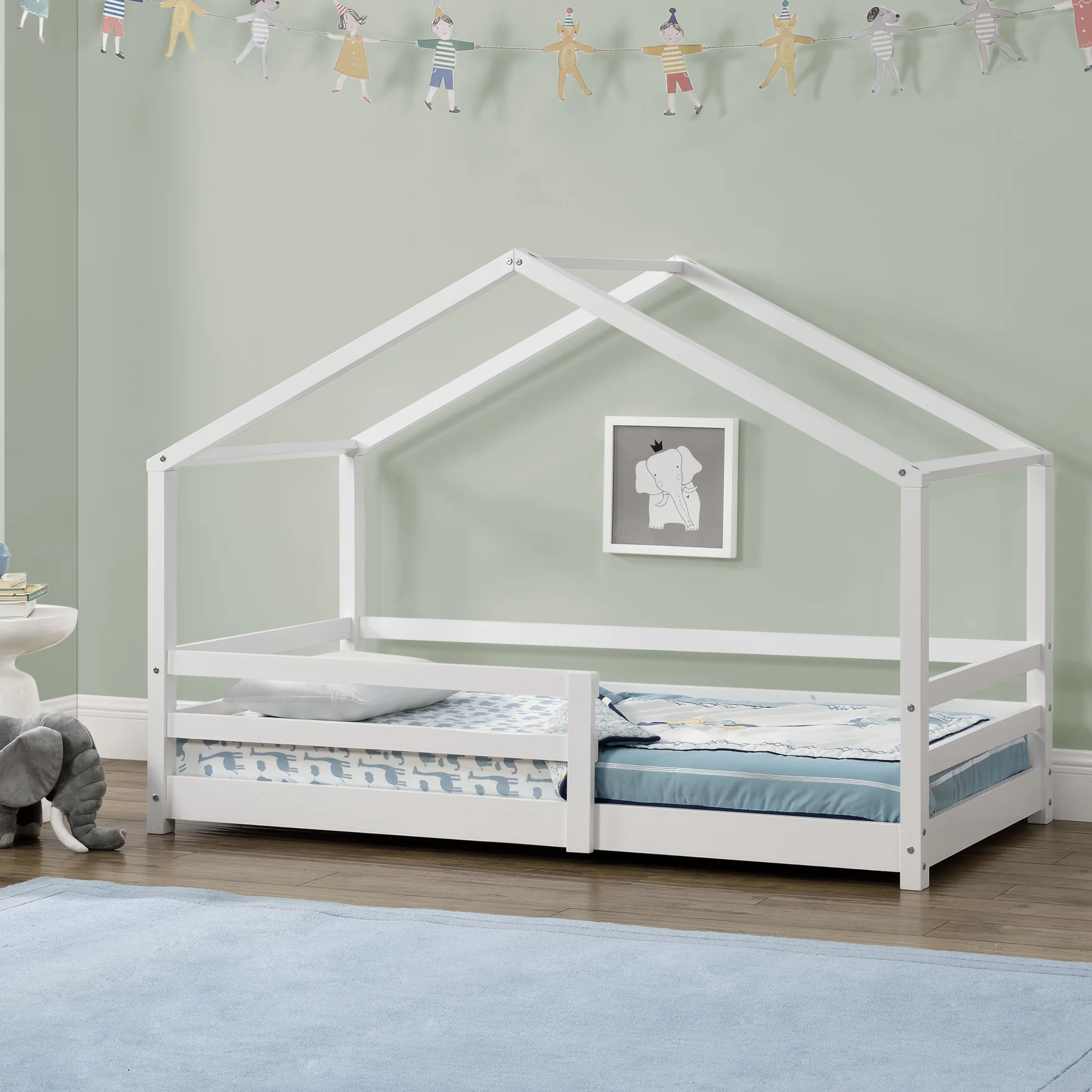 [en.casa] Kinderbed Knätten huisbed met uitvalbeveiliging - 9 varianten - Image 8