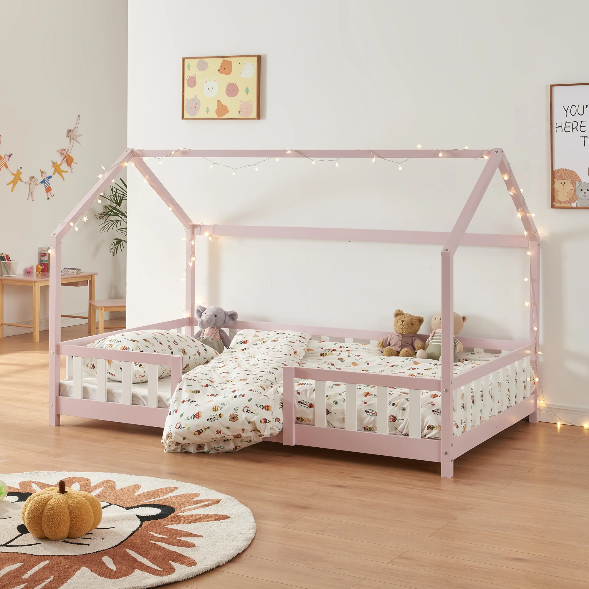 Kinderbed Sisimiut met uitvalbeveiliging en bedbodem [en.casa] - Image 6