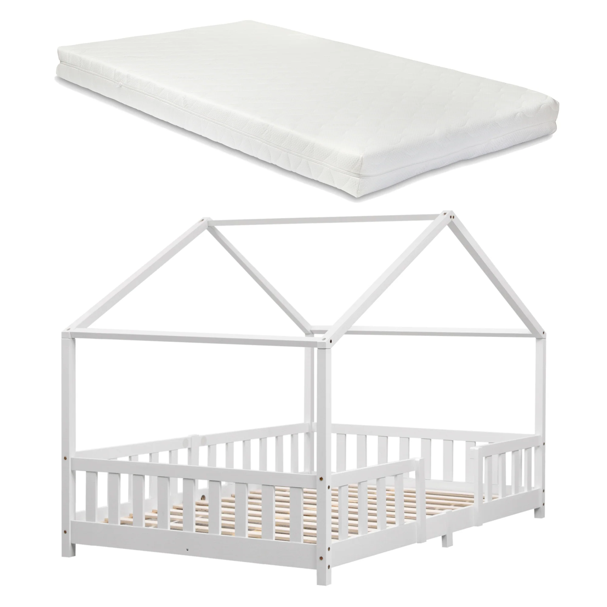 Kinderbed Treviolo met uitvalbeveiliging en matras [en.casa] - Image 11