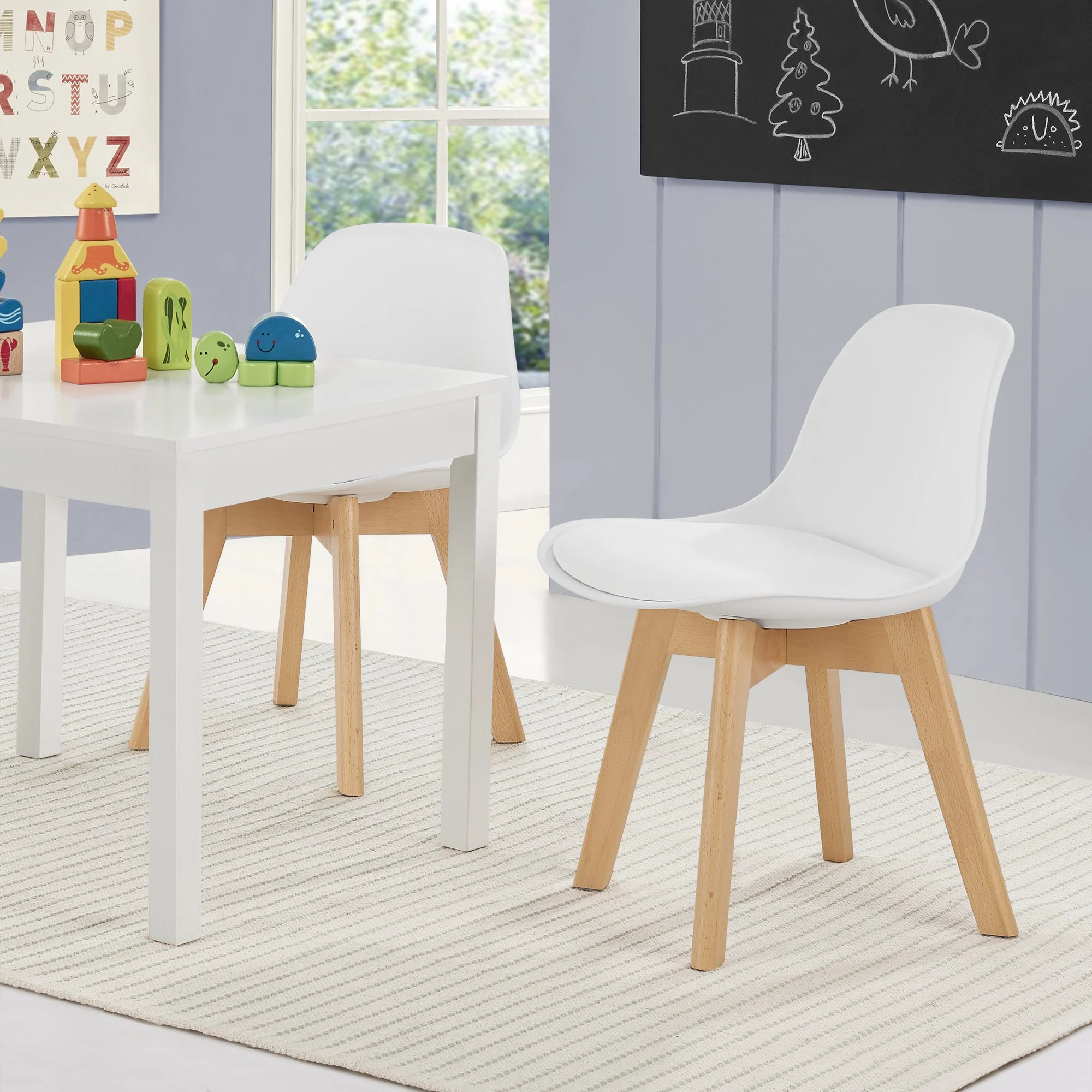 Kinderstoel Elvdal 56x38x33 cm set van 2 [en.casa] - Image 7