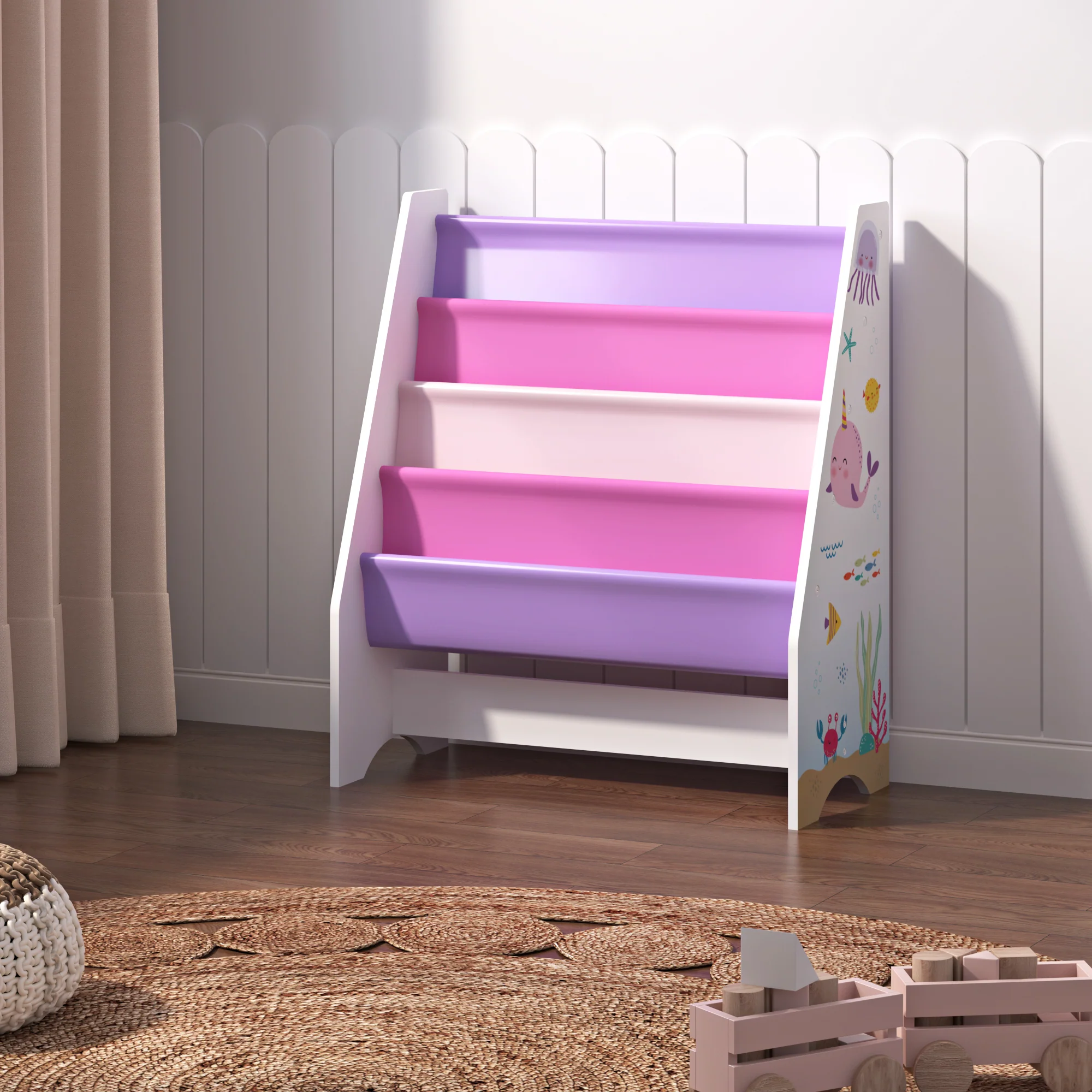 [en.casa] Kinderrek Fisterra 74x62x29 cm - 4 varianten - Image 4