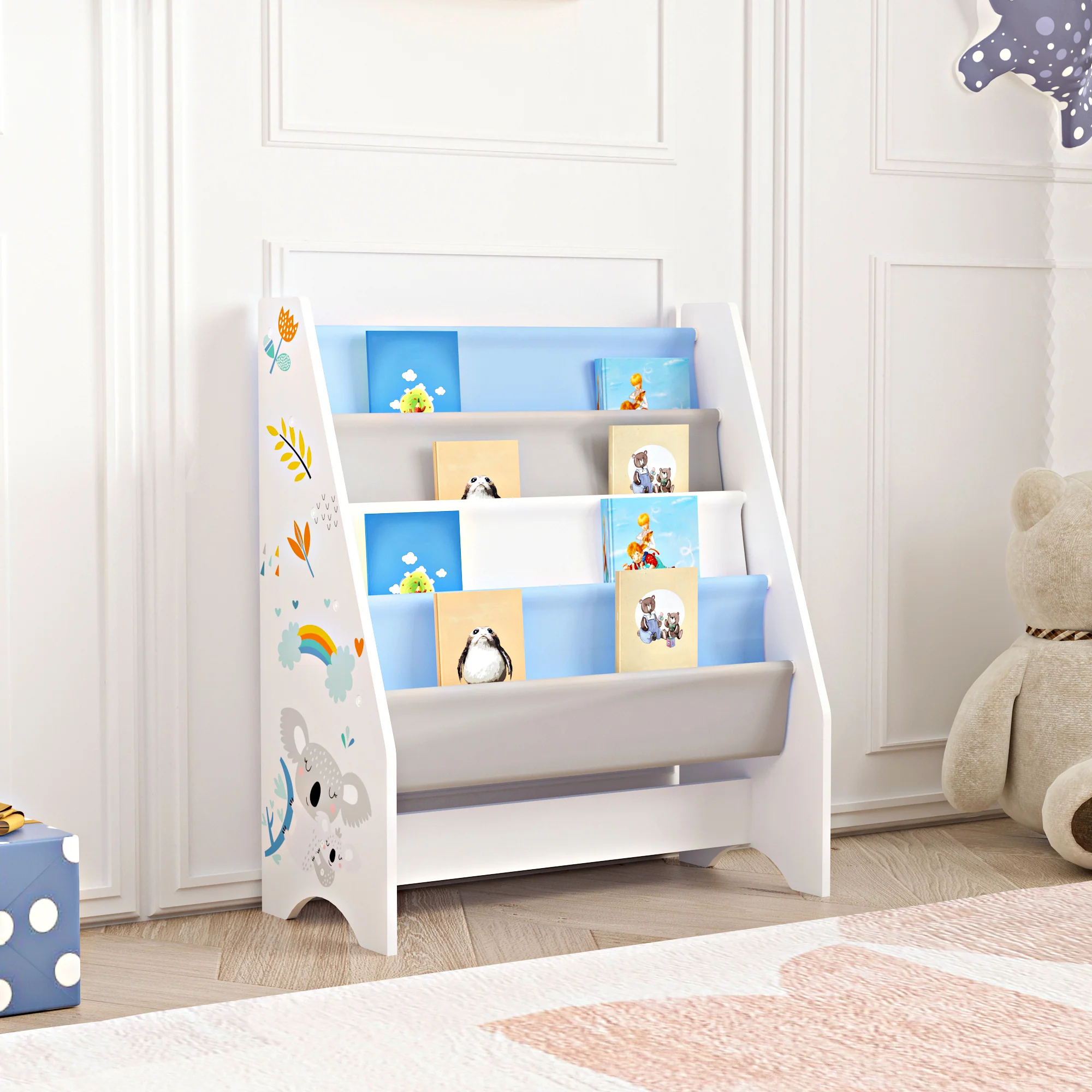 [en.casa] Kinderrek Fisterra 74x62x29 cm - 4 varianten - Image 5