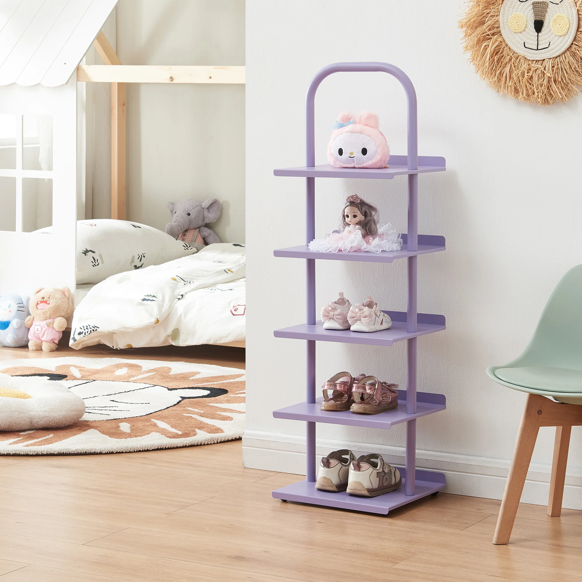 Schoenenrek Poytya voor kinderen 96x30x27 cm [en.casa] - Image 3
