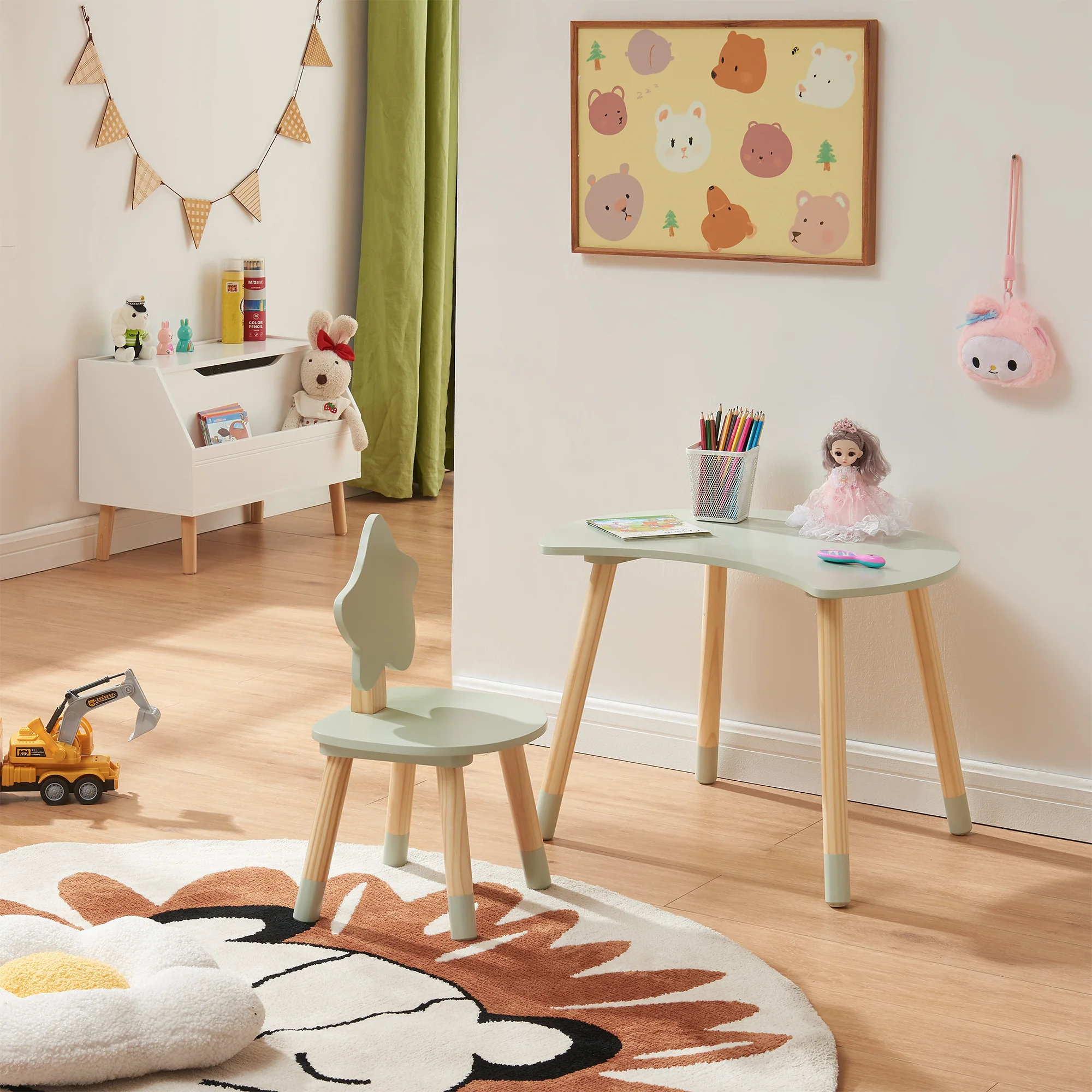 Kindertafelset Lallega met stoel [en.casa] - Image 2