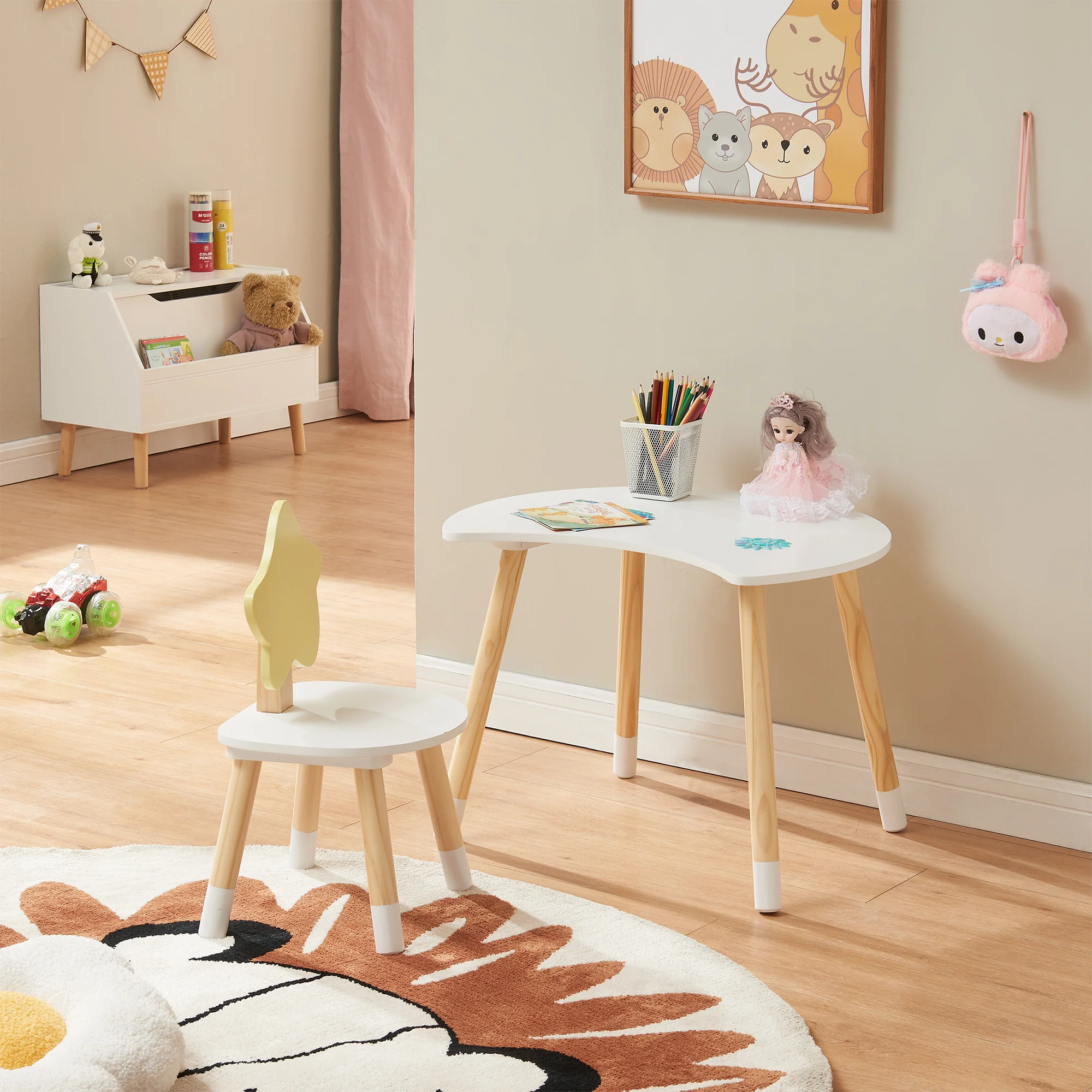 Kindertafelset Lallega met stoel [en.casa] - Image 3