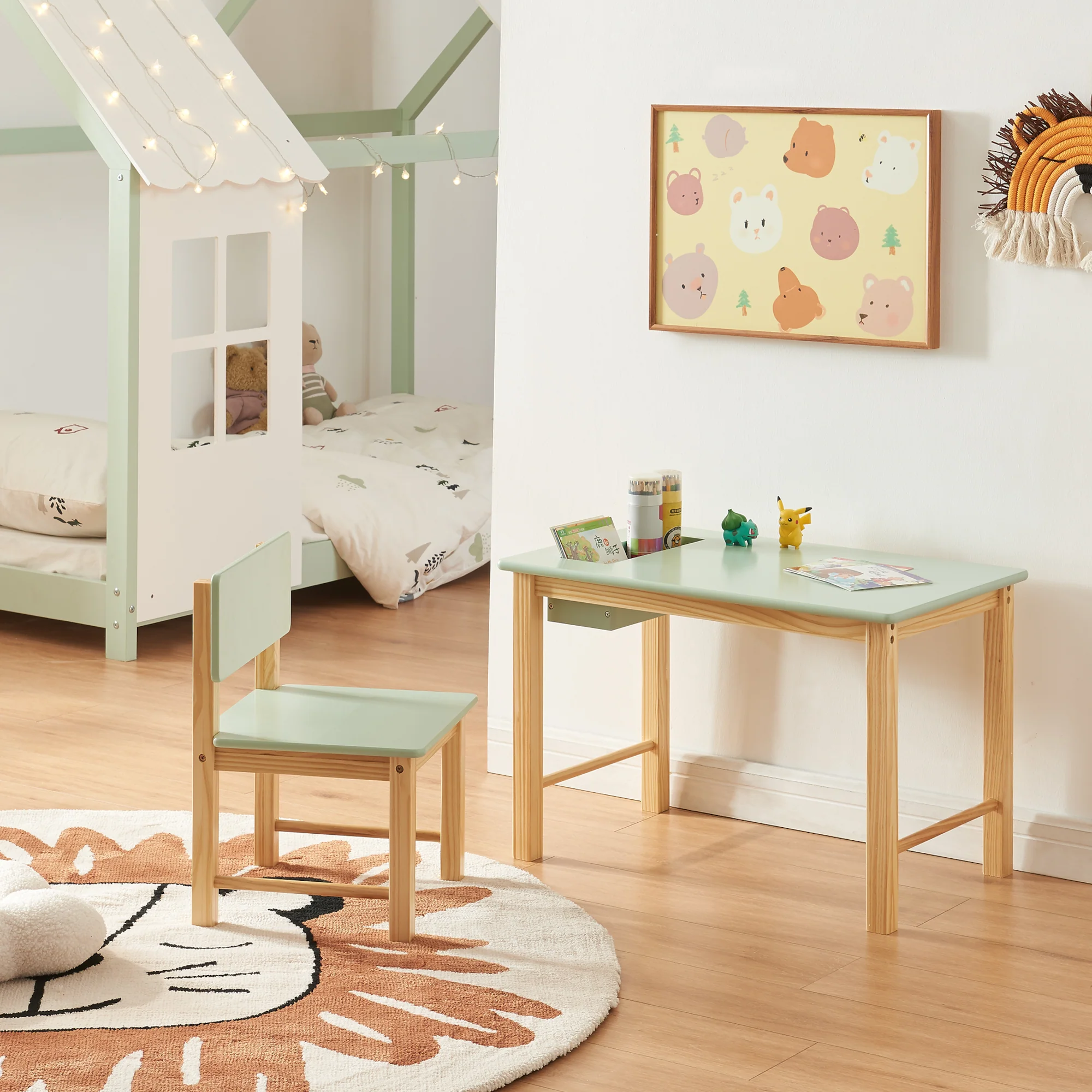 Kindertafel met kinderstoel Skjåk [en.casa] - Image 2