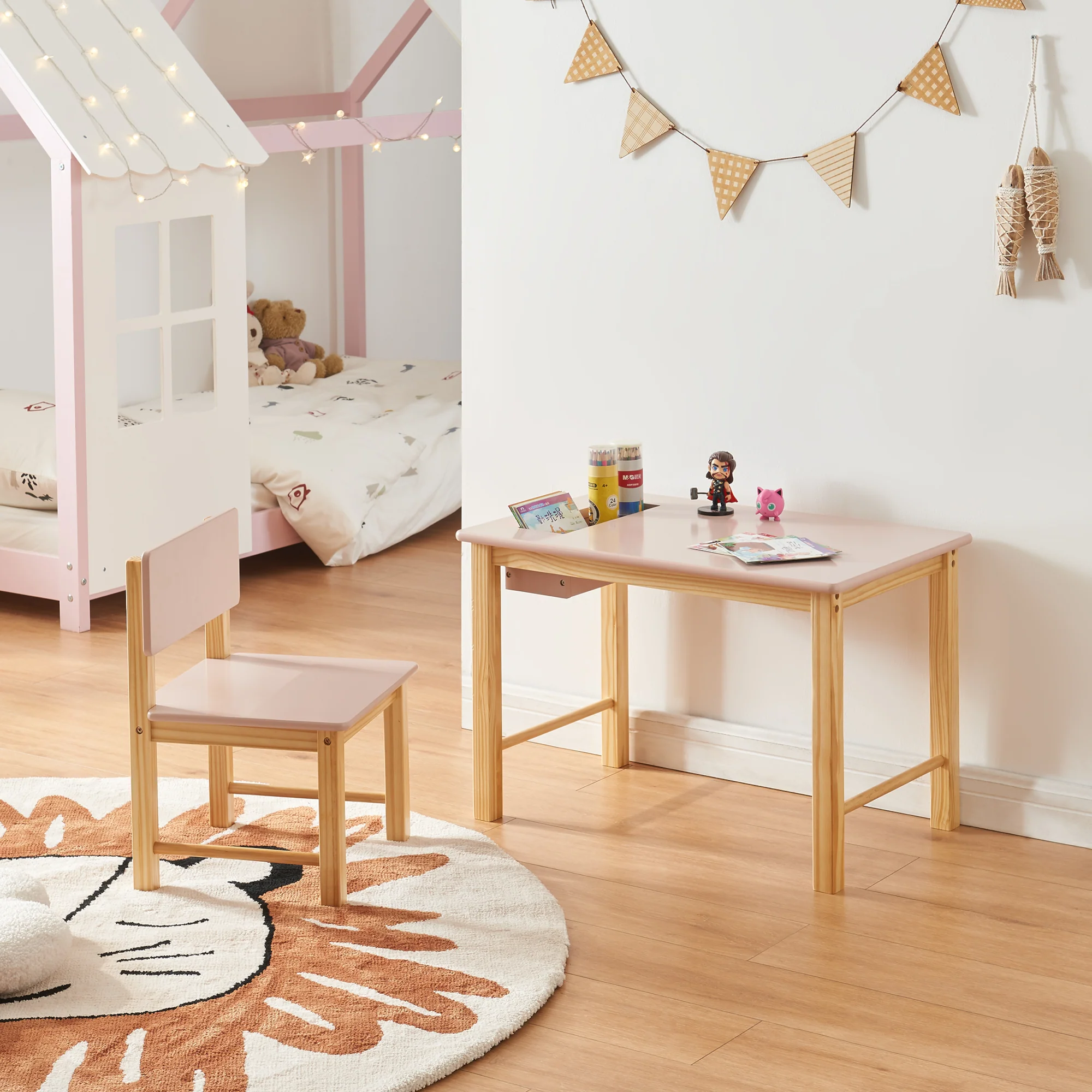 Kindertafel met kinderstoel Skjåk [en.casa] - Image 3