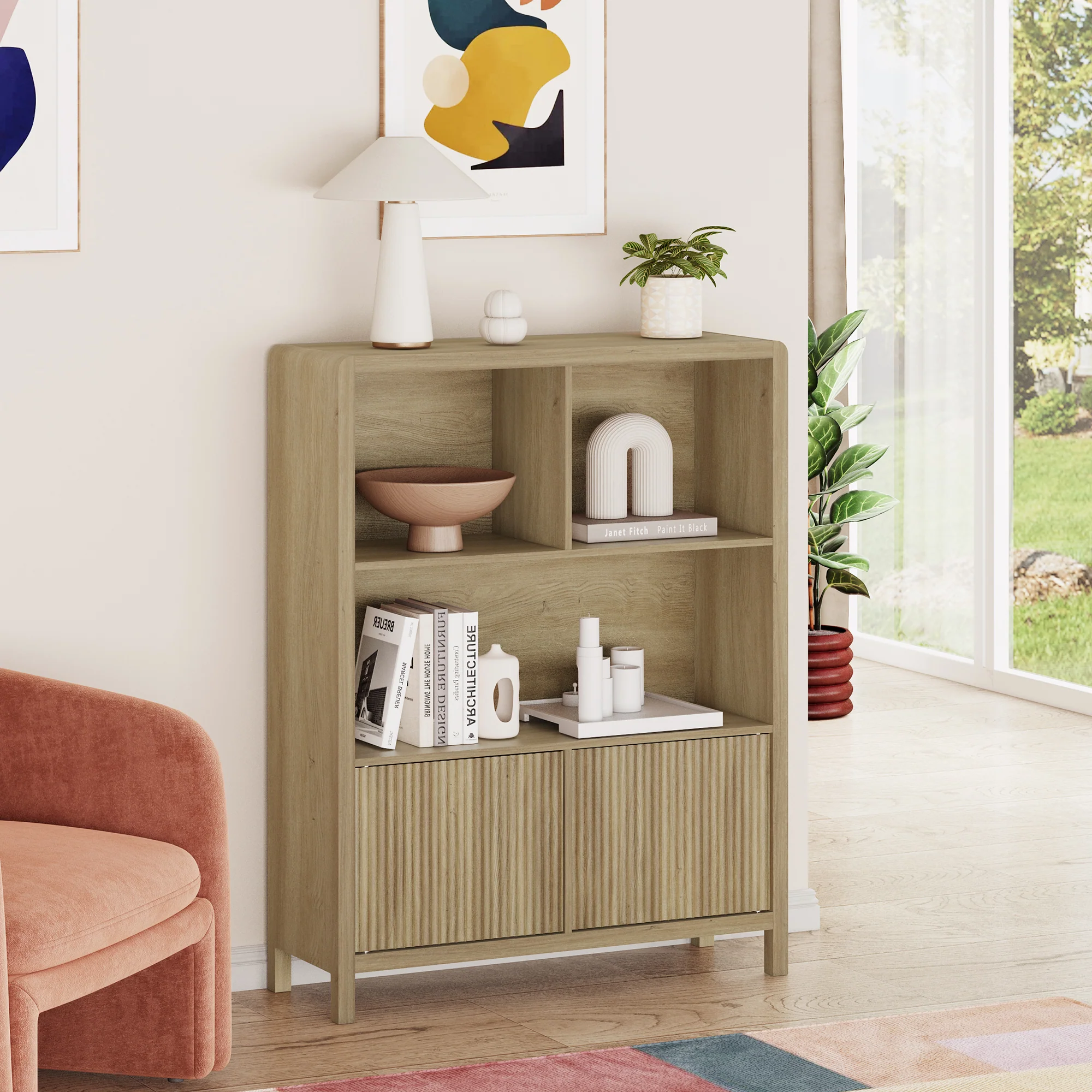 Dressoir Lukkodso 103x80x28 cm [en.casa] - Image 4