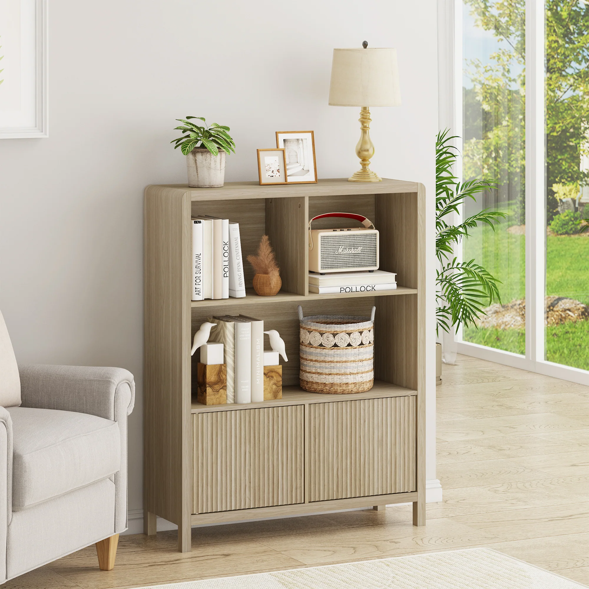 Dressoir Lukkodso 103x80x28 cm [en.casa] - Image 5