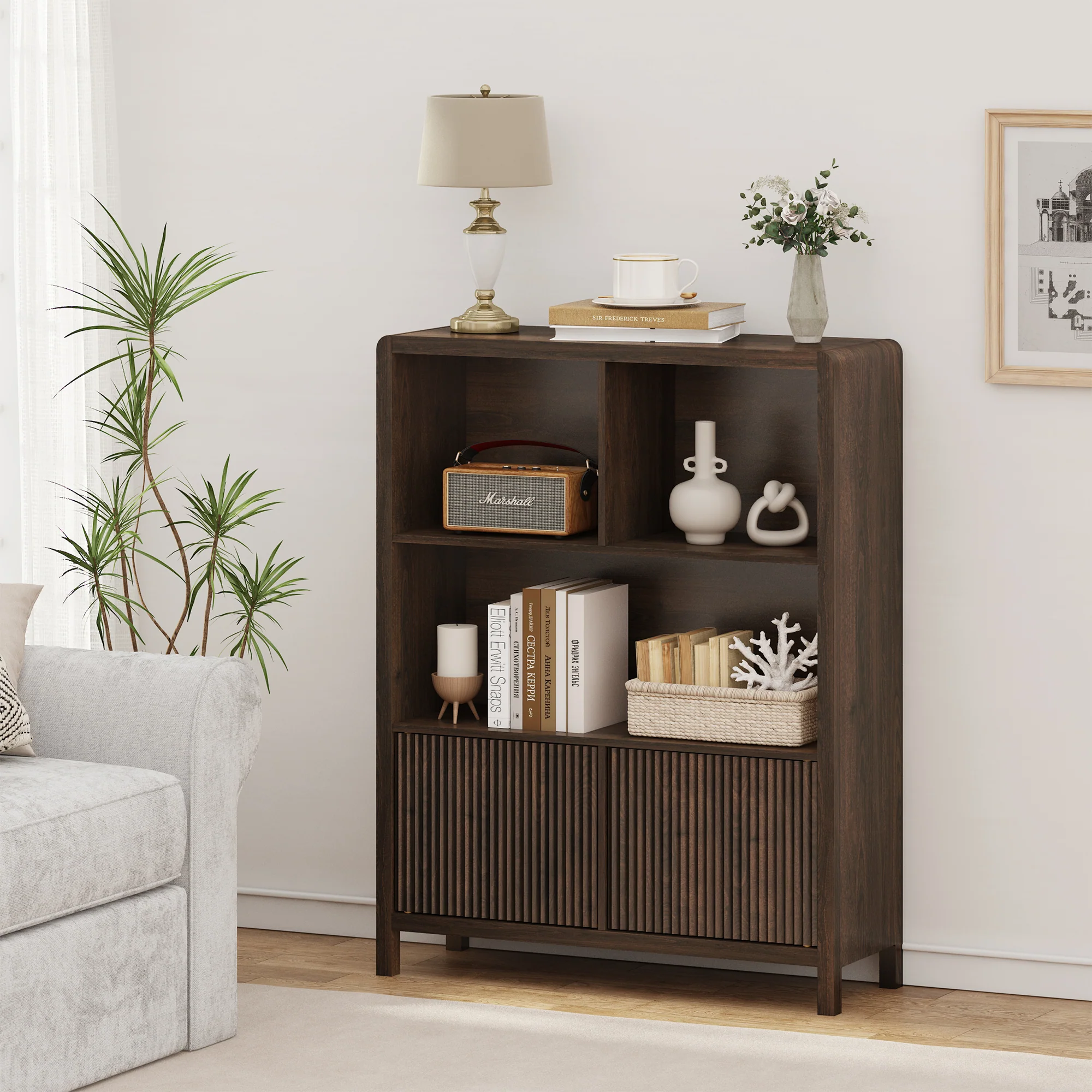 Dressoir Lukkodso 103x80x28 cm [en.casa] - Image 6