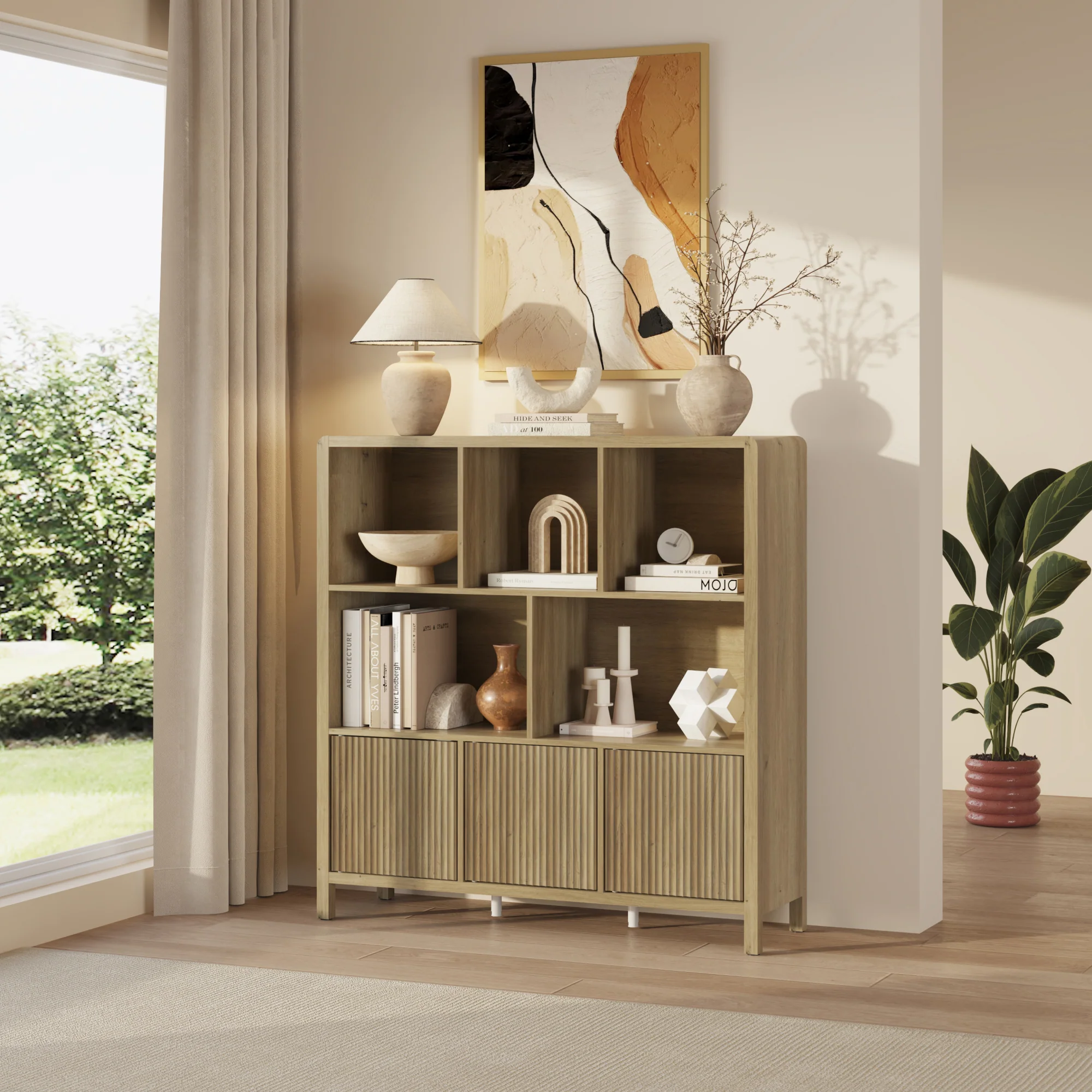 Dressoir Lukkodso 103x80x28 cm [en.casa] - Image 8