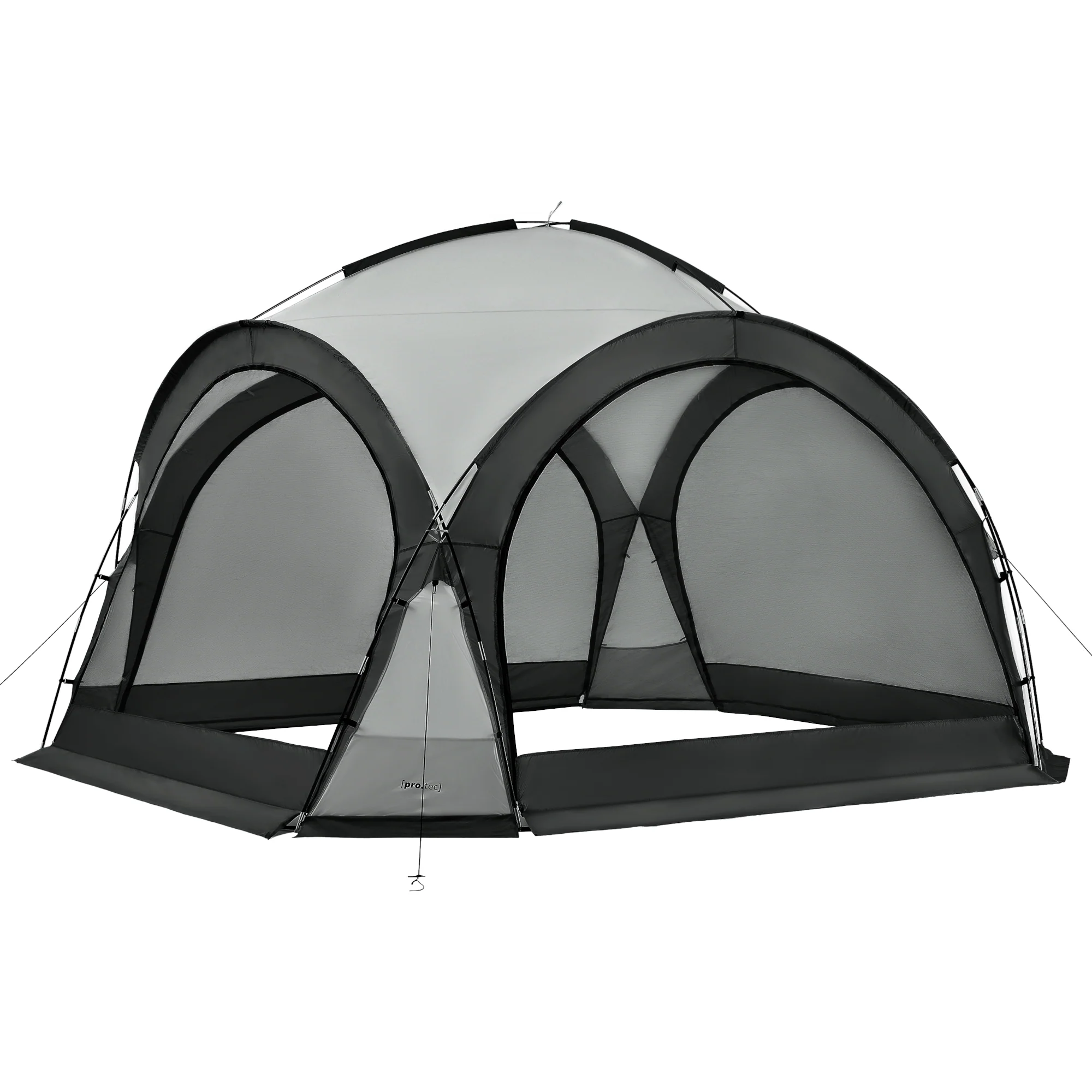 [pro.tec] Paviljoen Grästorp met LED-verlichting 345x345x247 cm - 3 varianten - Image 3