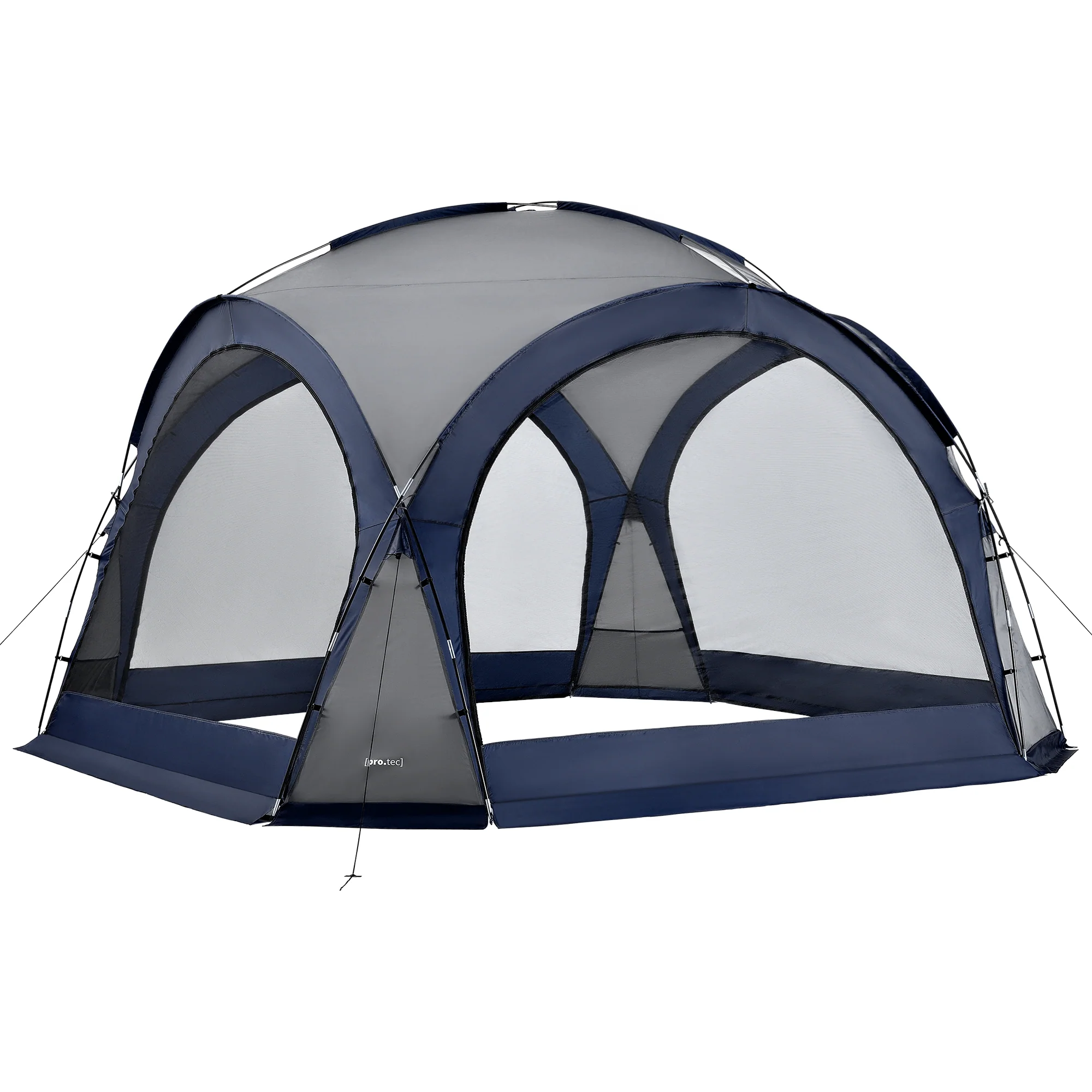 [pro.tec] Paviljoen Grästorp met LED-verlichting 345x345x247 cm - 3 varianten - Image 4
