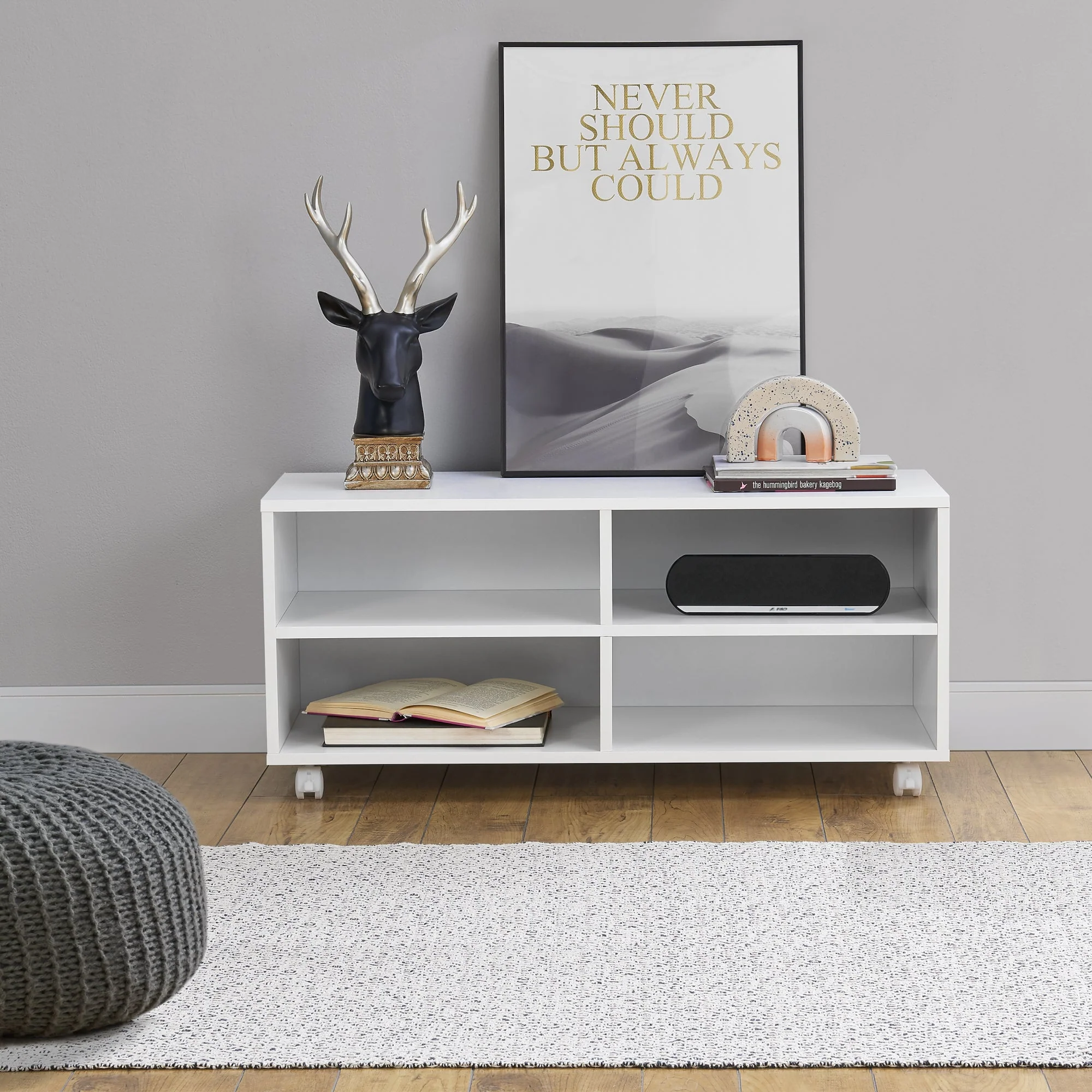 [en.casa] Opbergkast open kast op wielen Gränne - 5 varianten - Image 7