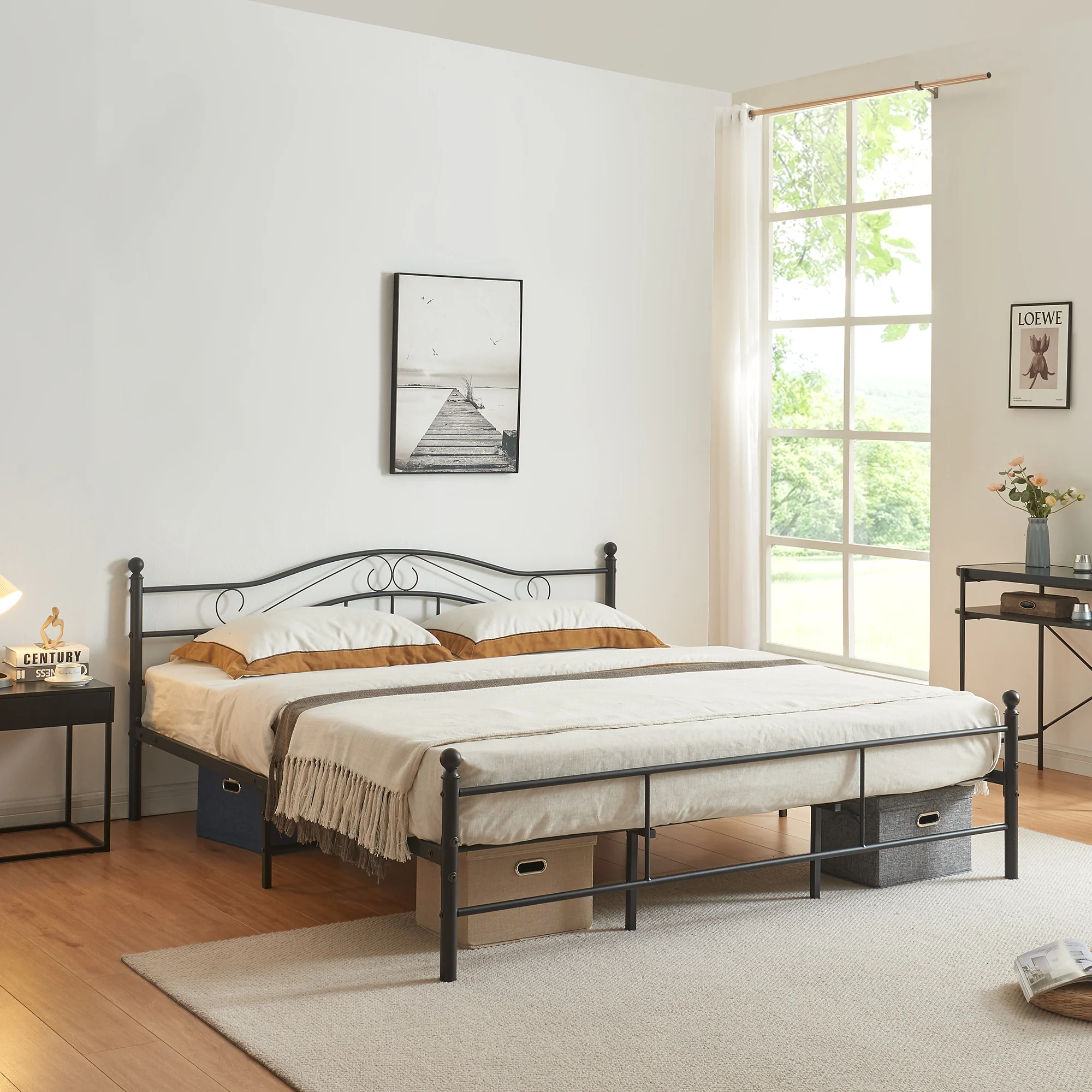 Metalen bedframe Florenz incl. bedbodem - 8 varianten - Image 7