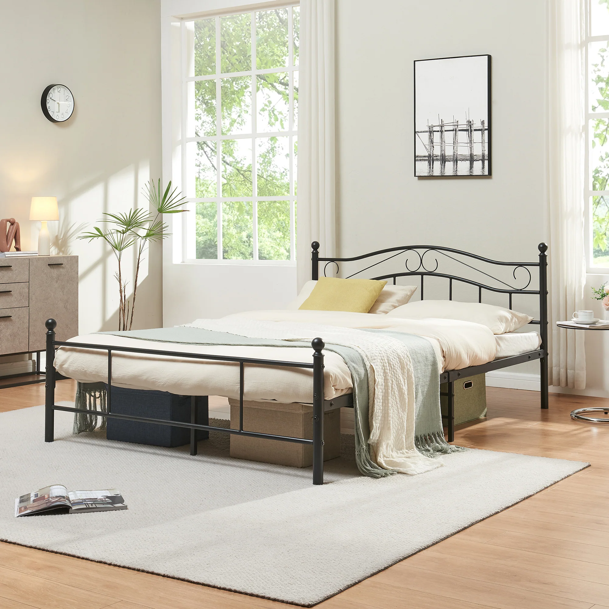 Metalen bedframe Florenz incl. bedbodem - 8 varianten - Image 9