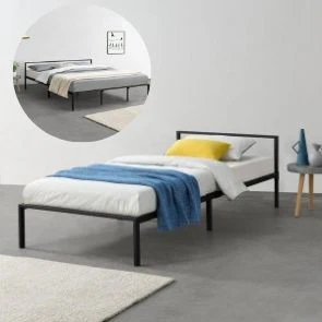 Metalen bed Imatra bedframe met bedbodem - verschillende maten