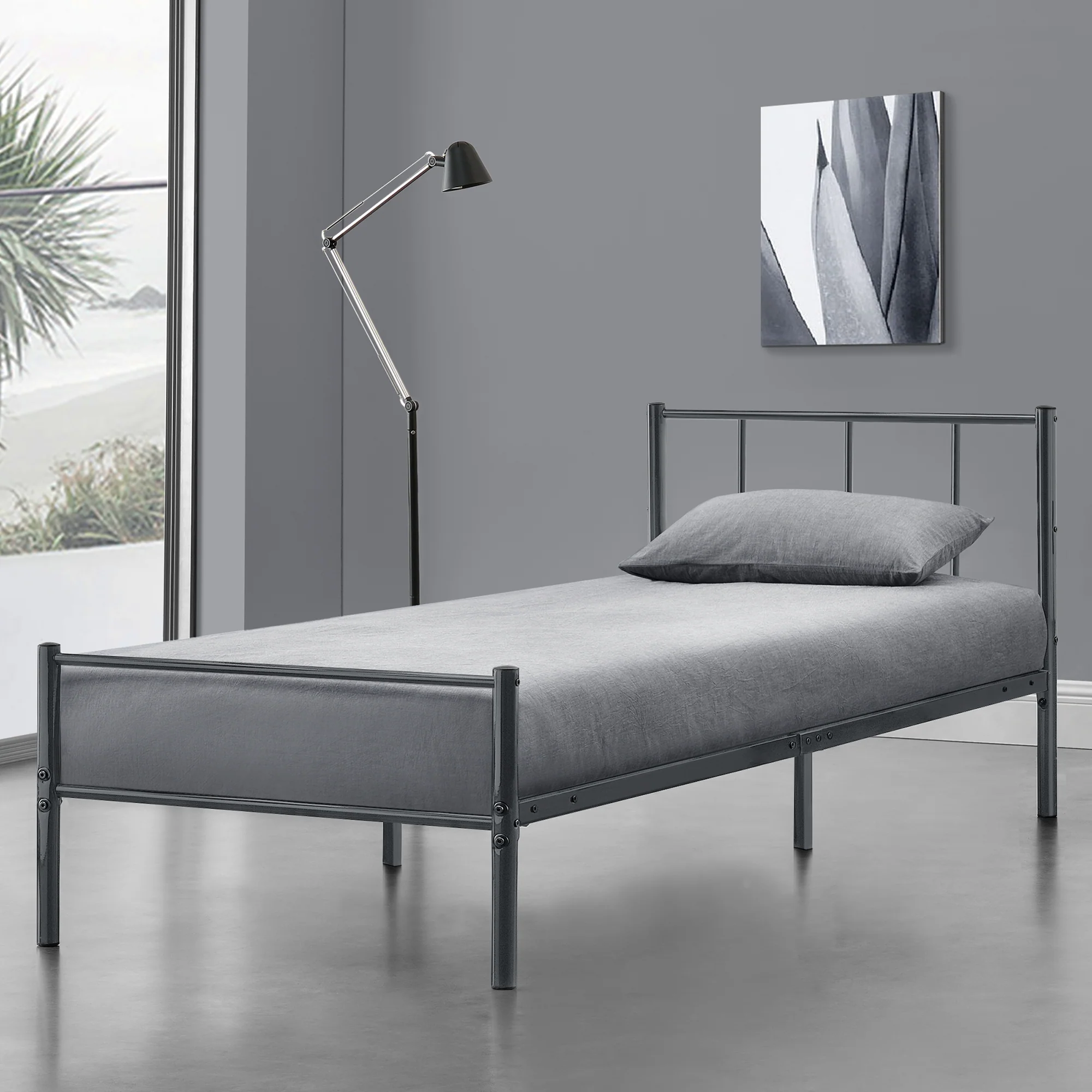 Metalen bedframe Hercules incl. bedbodem - verschillende maten en kleuren - Image 4