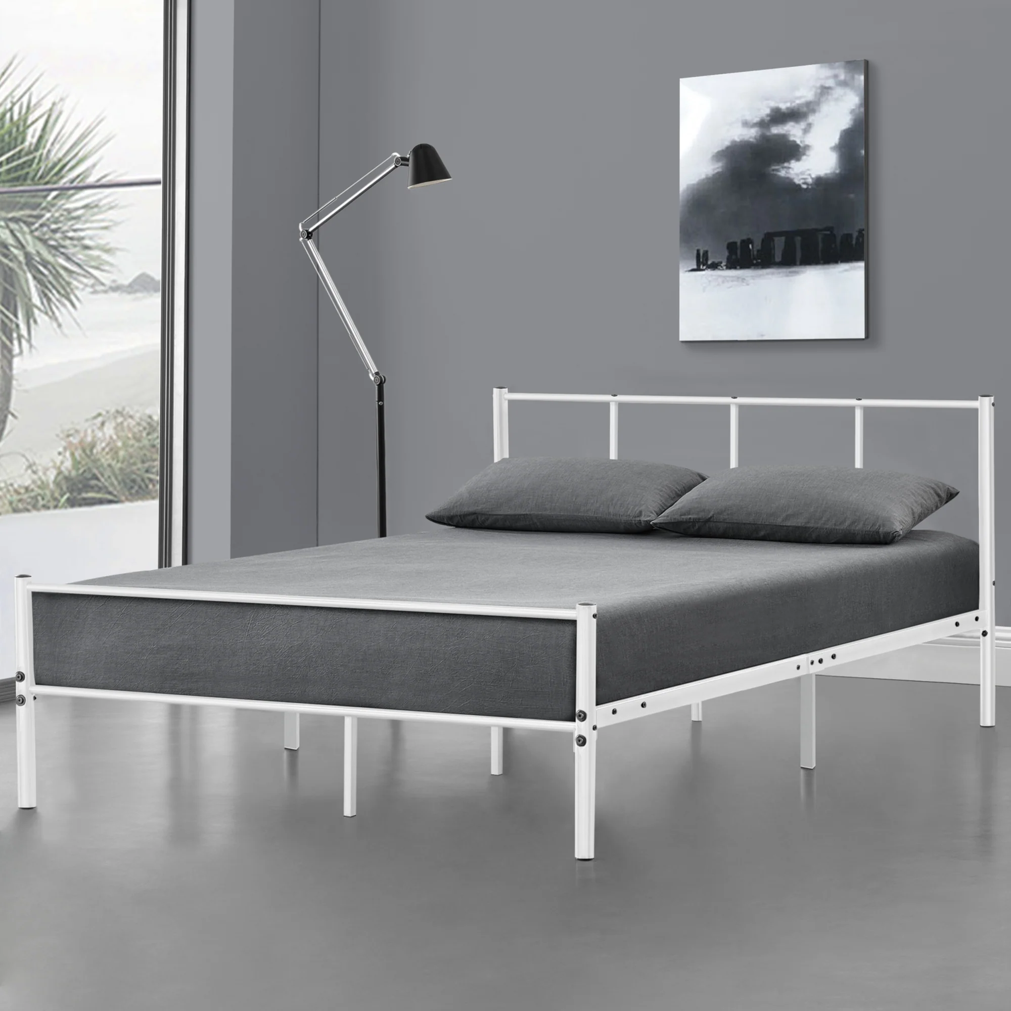 Metalen bedframe Hercules incl. bedbodem - verschillende maten en kleuren - Image 6