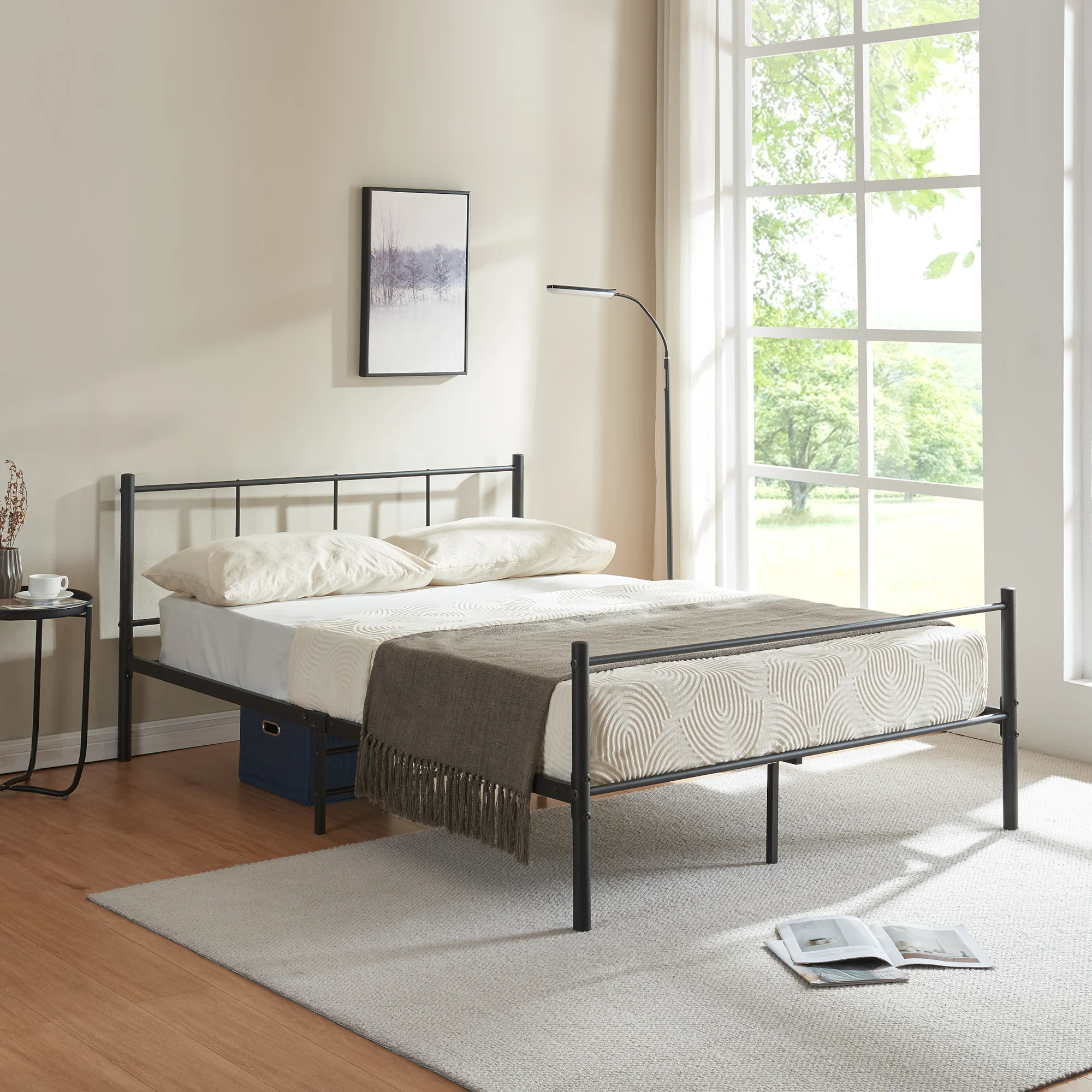 Metalen bedframe Hercules incl. bedbodem - verschillende maten - Image 2