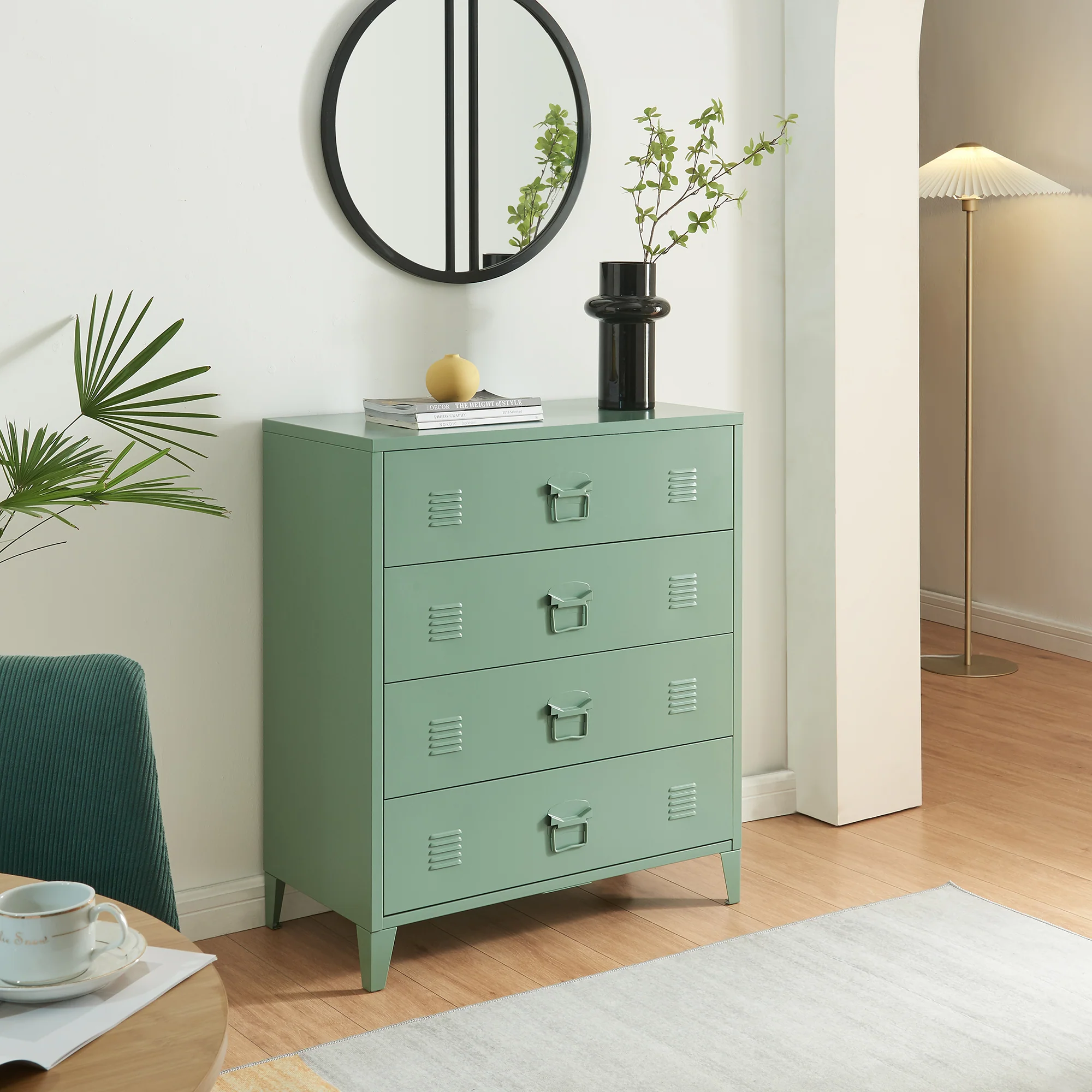 Ladekast Hämeenlinna commode met lades [en.casa] - Image 7