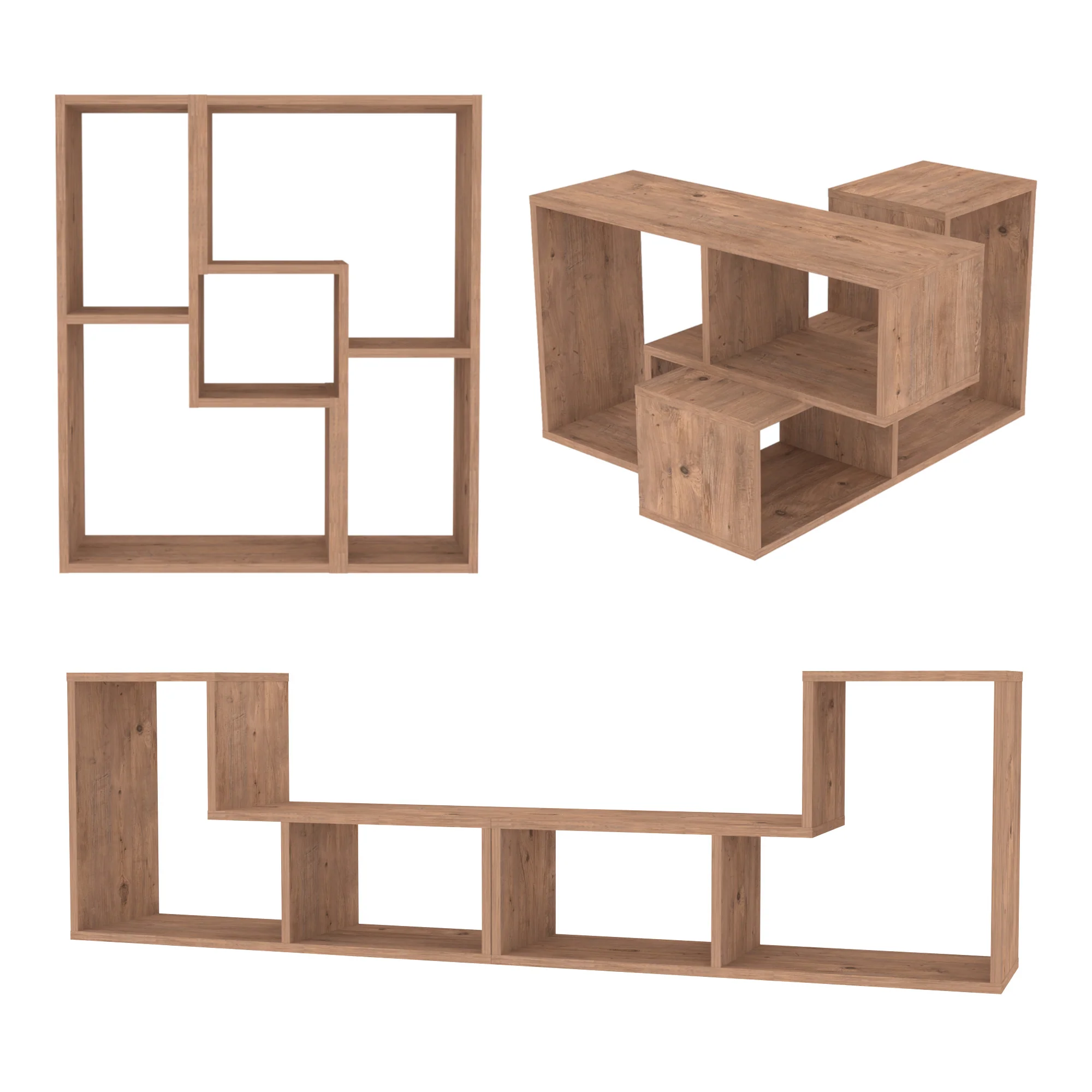 Modulair meubelset Hustersurd 2-delig [en.casa] - Image 3