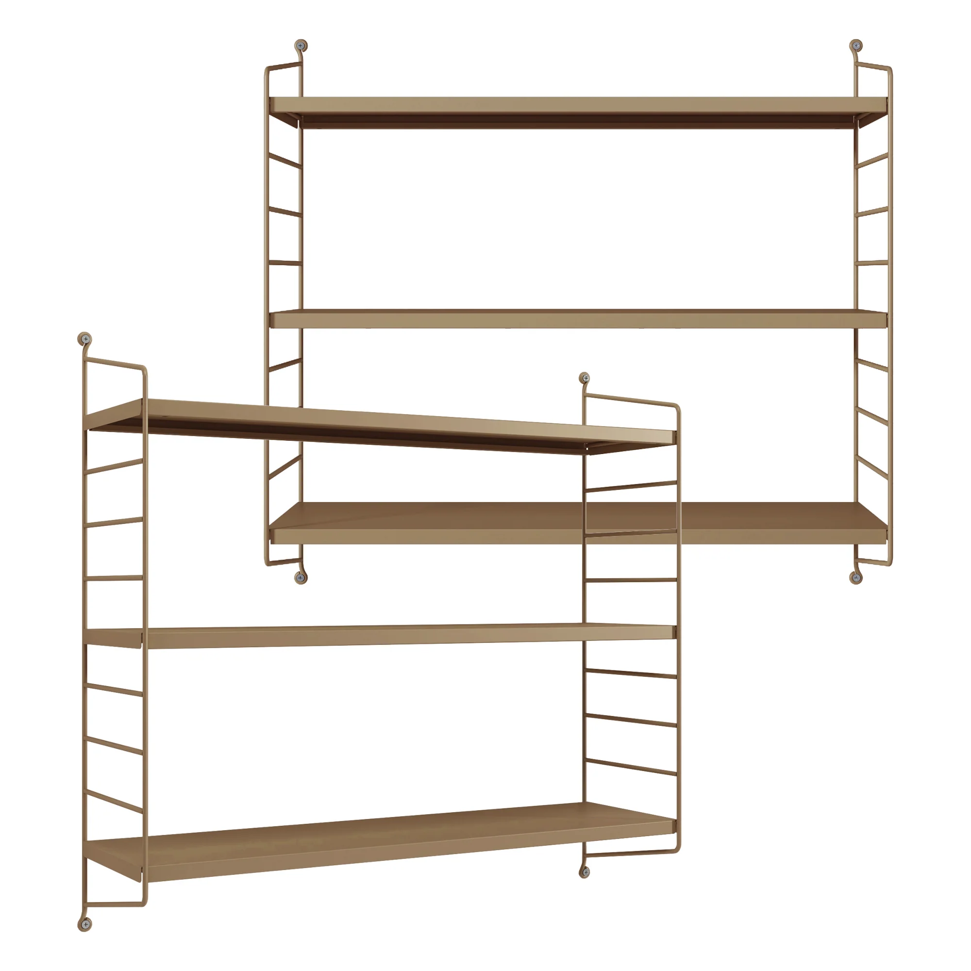 Wandplank Strängnäs 50x60x15 cm [en.casa] - Image 26