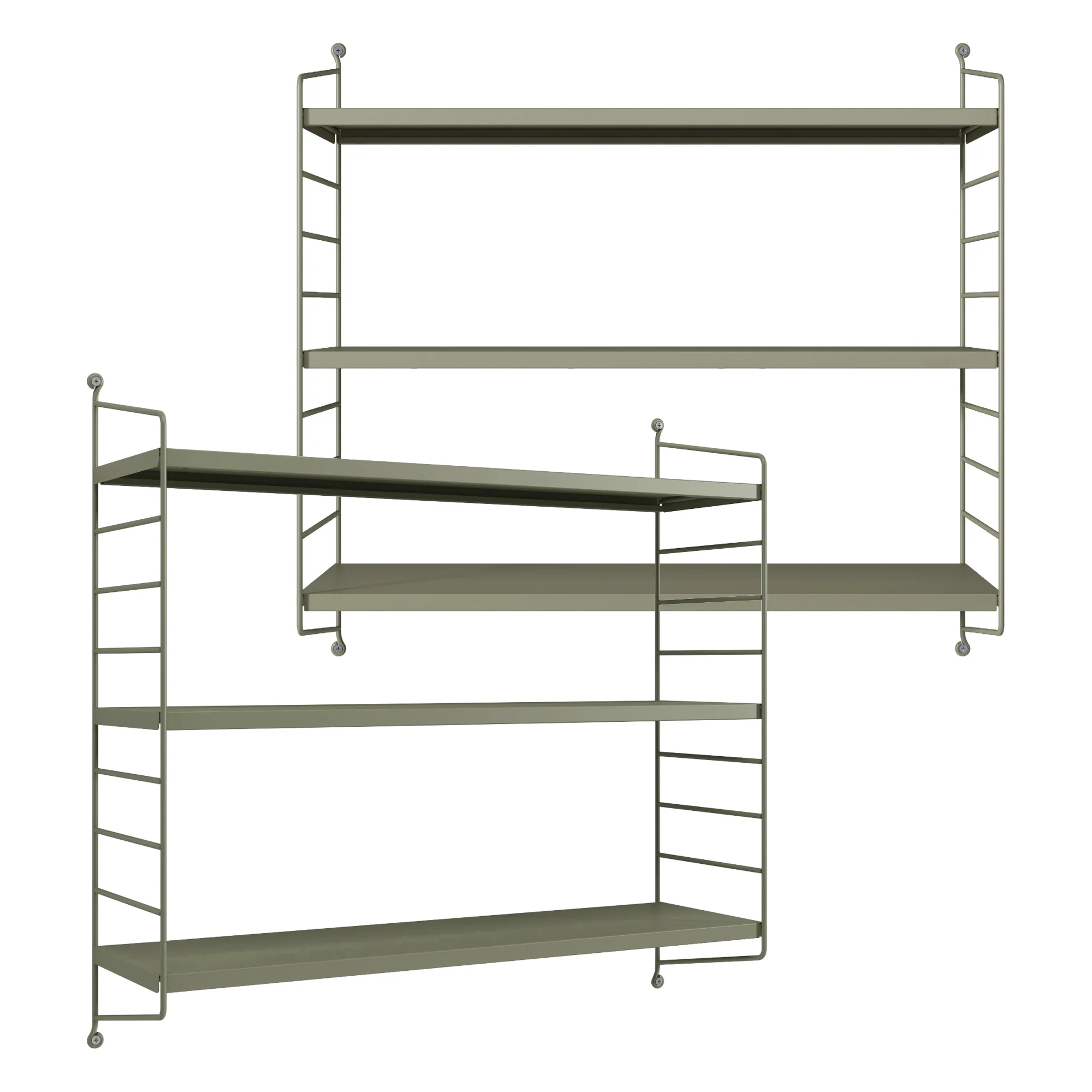 Wandplank Strängnäs 50x60x15 cm [en.casa] - Image 34