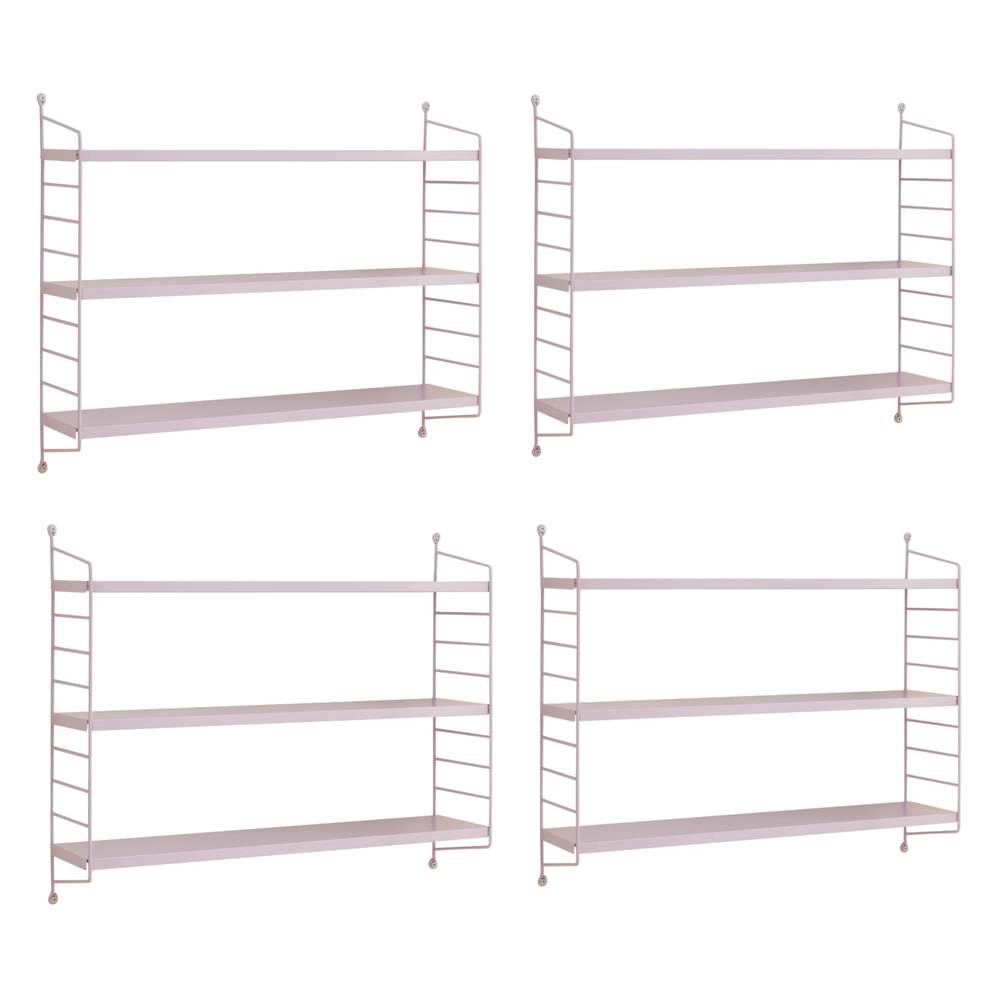 Wandplank Strängnäs 50x60x15 cm [en.casa] - Image 40
