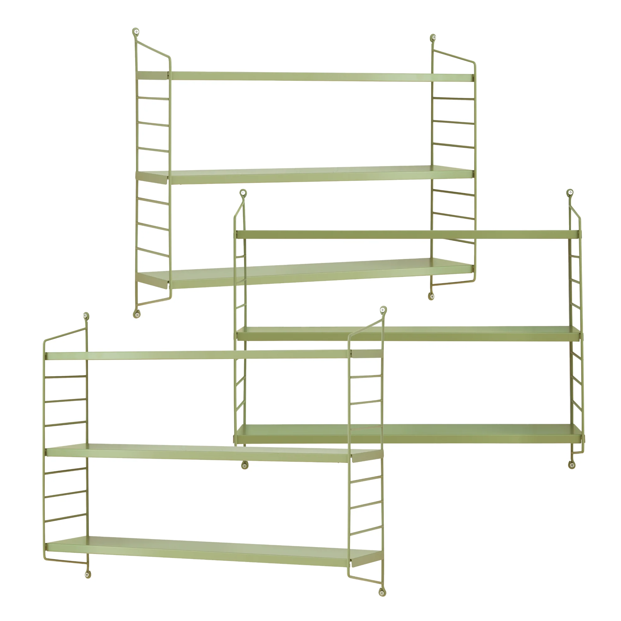 Wandplank Strängnäs 50x60x15 cm [en.casa] - Image 45