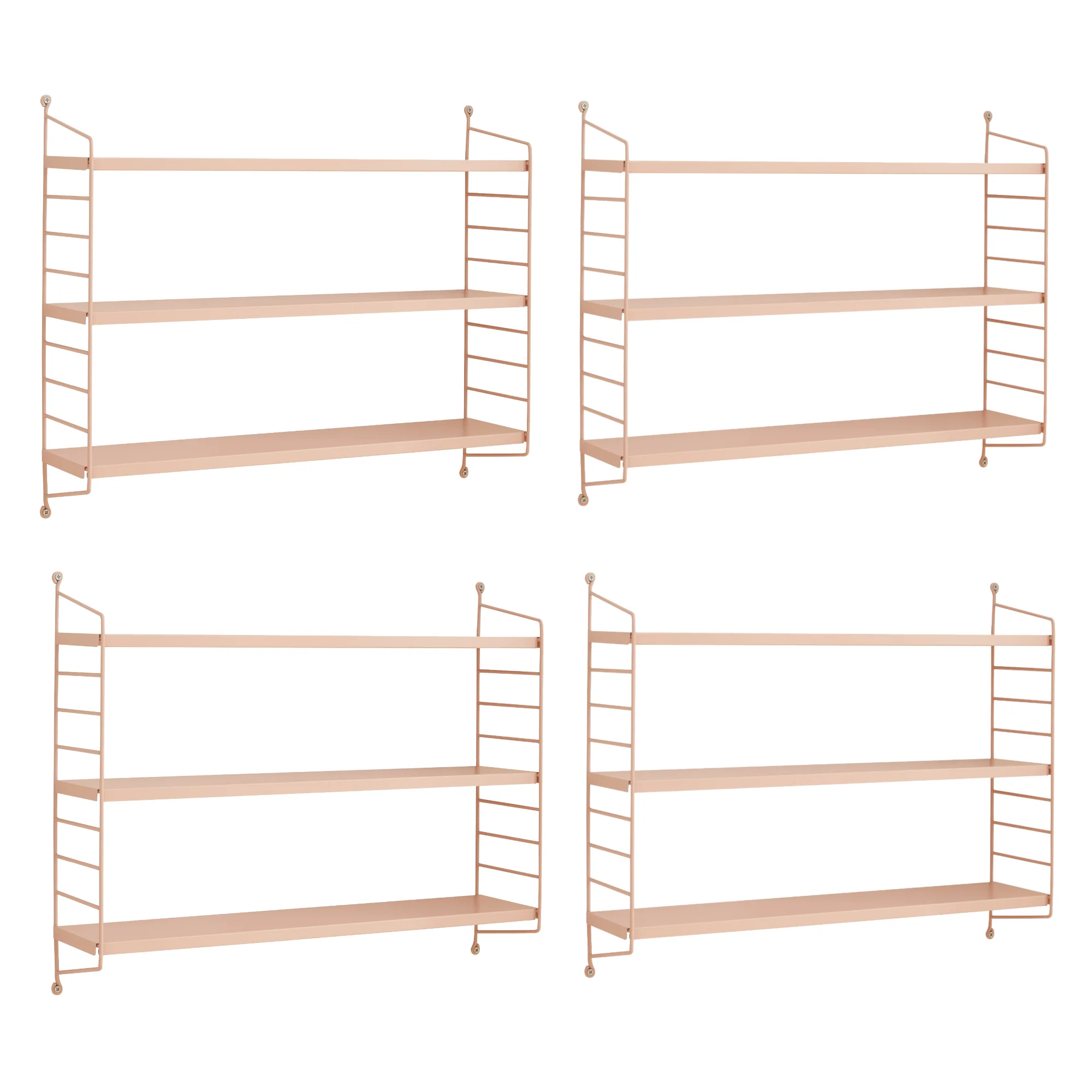 Wandplank Strängnäs 50x60x15 cm [en.casa] - Image 52