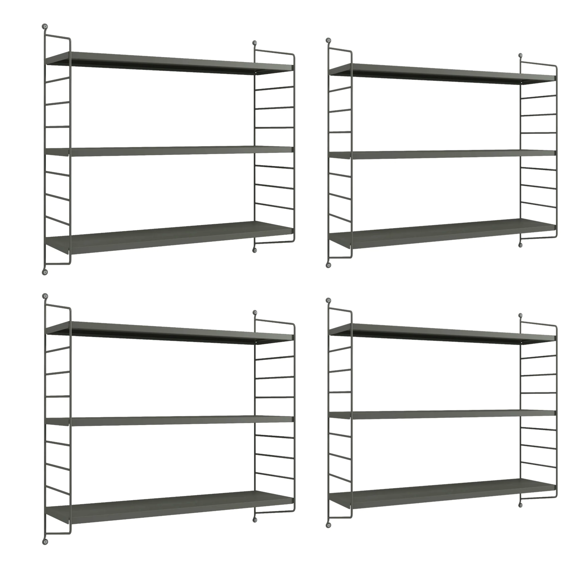 Wandplank Strängnäs 50x60x15 cm [en.casa] - Image 56
