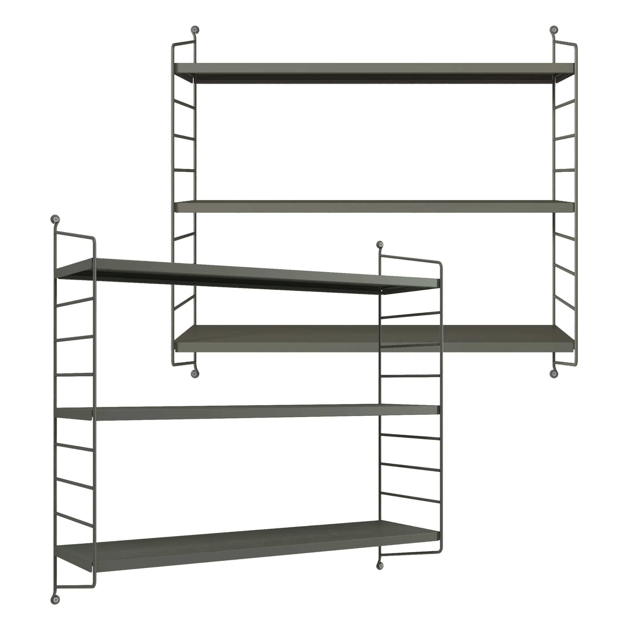 Wandplank Strängnäs 50x60x15 cm [en.casa] - Image 58
