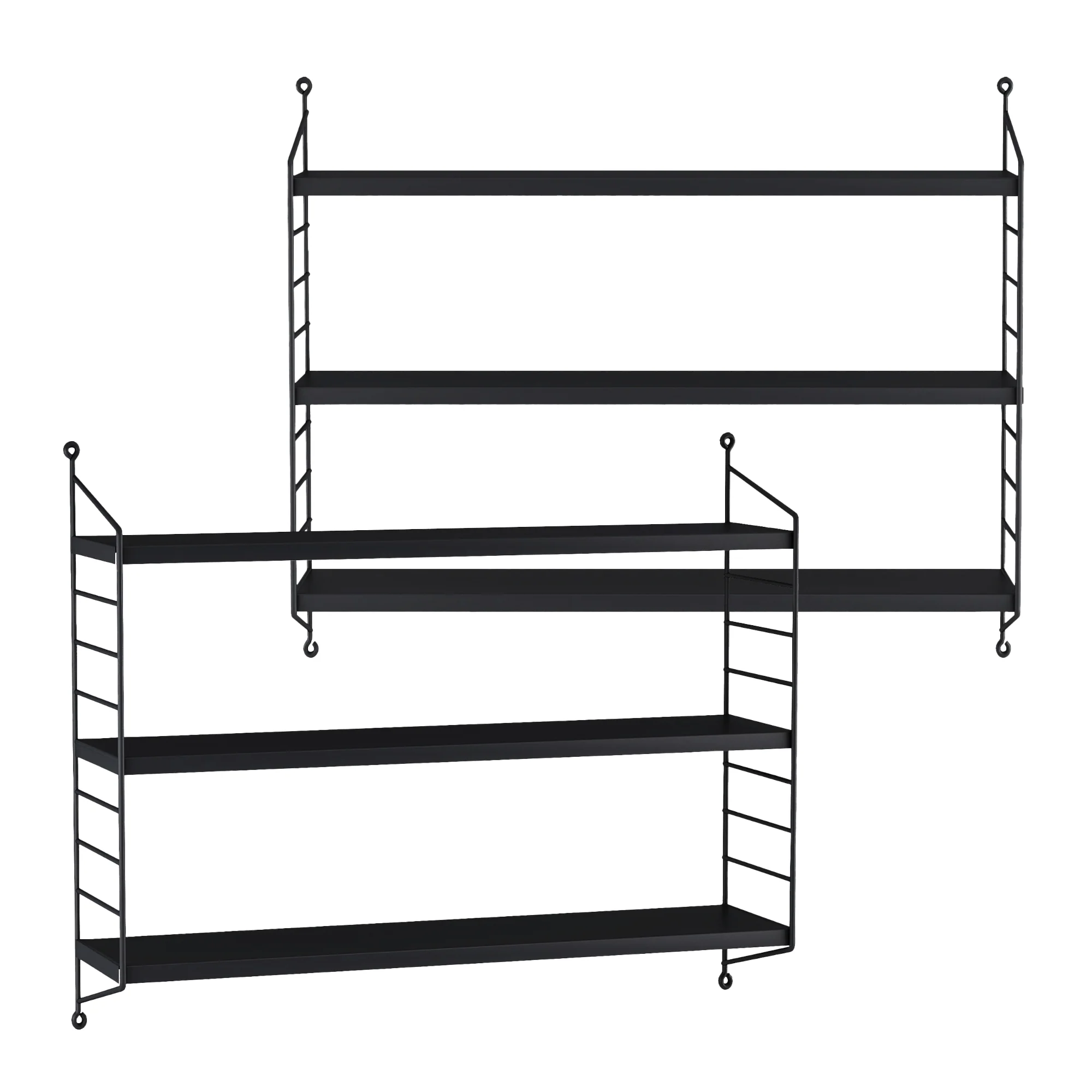 Wandplank Strängnäs 50x60x15 cm [en.casa] - Image 62