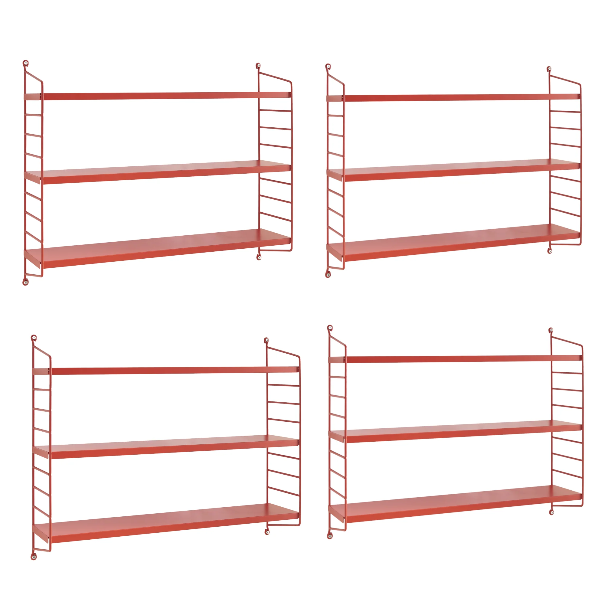 Wandplank Strängnäs 50x60x15 cm [en.casa] - Image 8