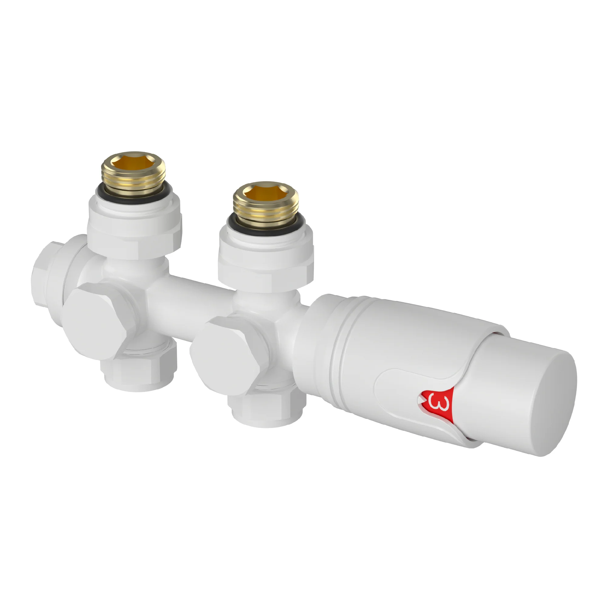 [neu.haus] Thermostaatkraan Gloppen voor radiatoren - 2 varianten - Image 2