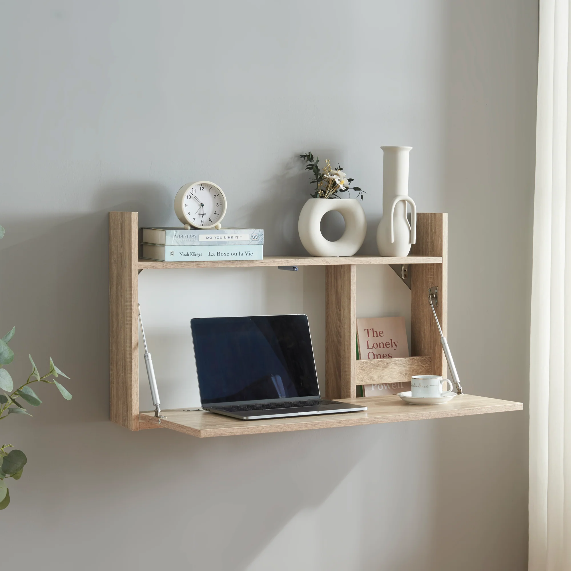 Klaptafel Rautalampi wandbureau voor wandmontage [en.casa]