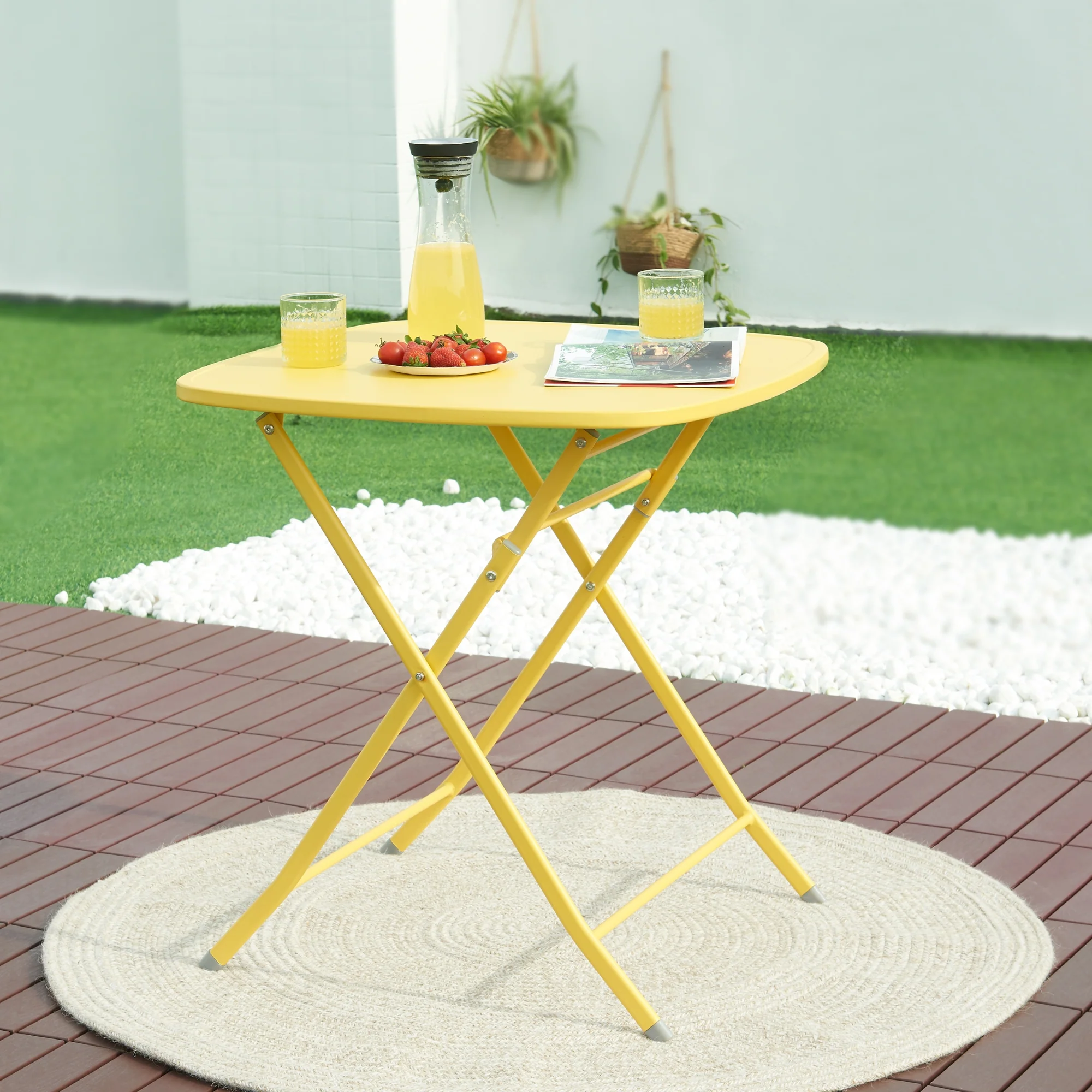 Klaptafel Sande tuintafel metaal [en.casa] - Image 3