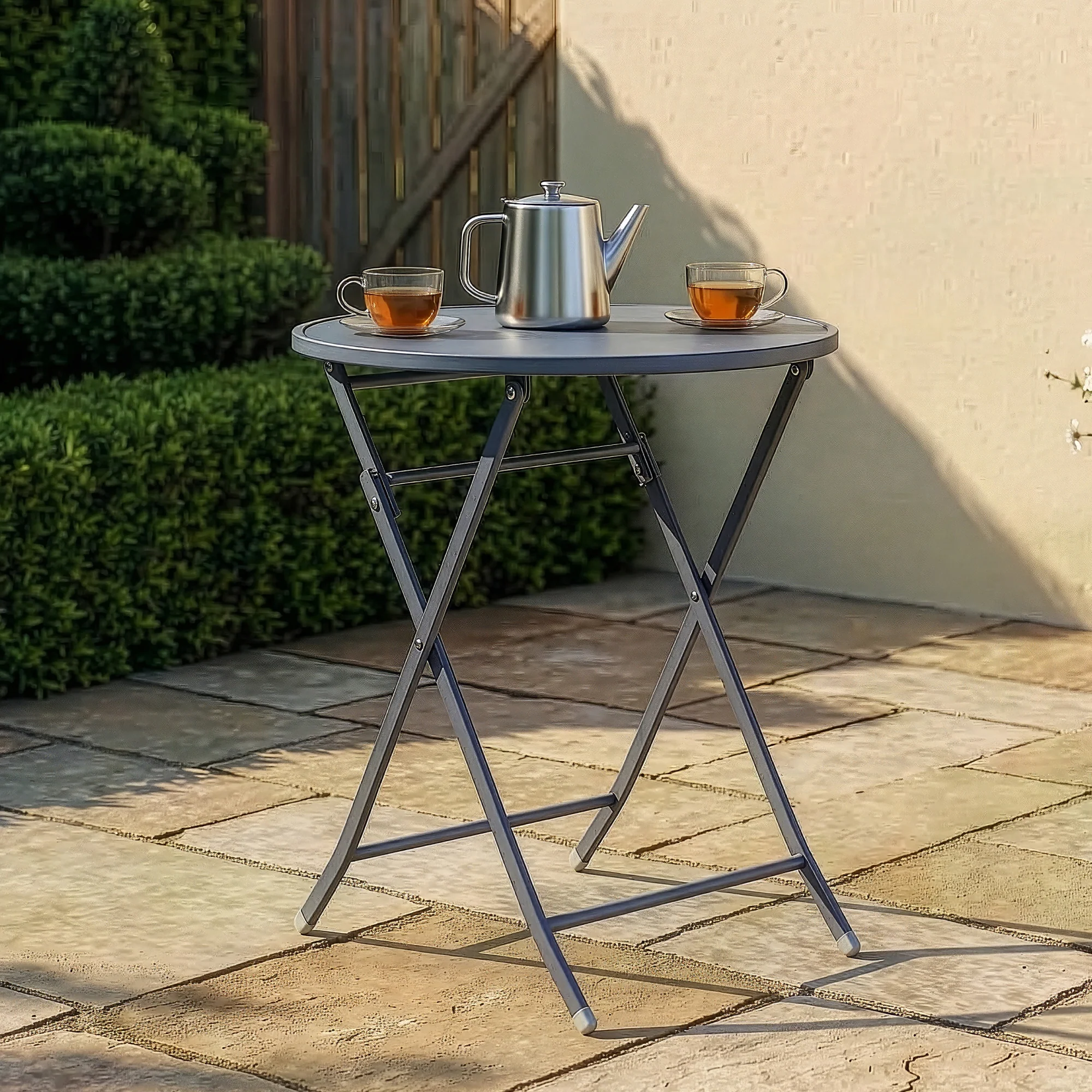 Klaptafel Sande tuintafel metaal [en.casa] - Image 7