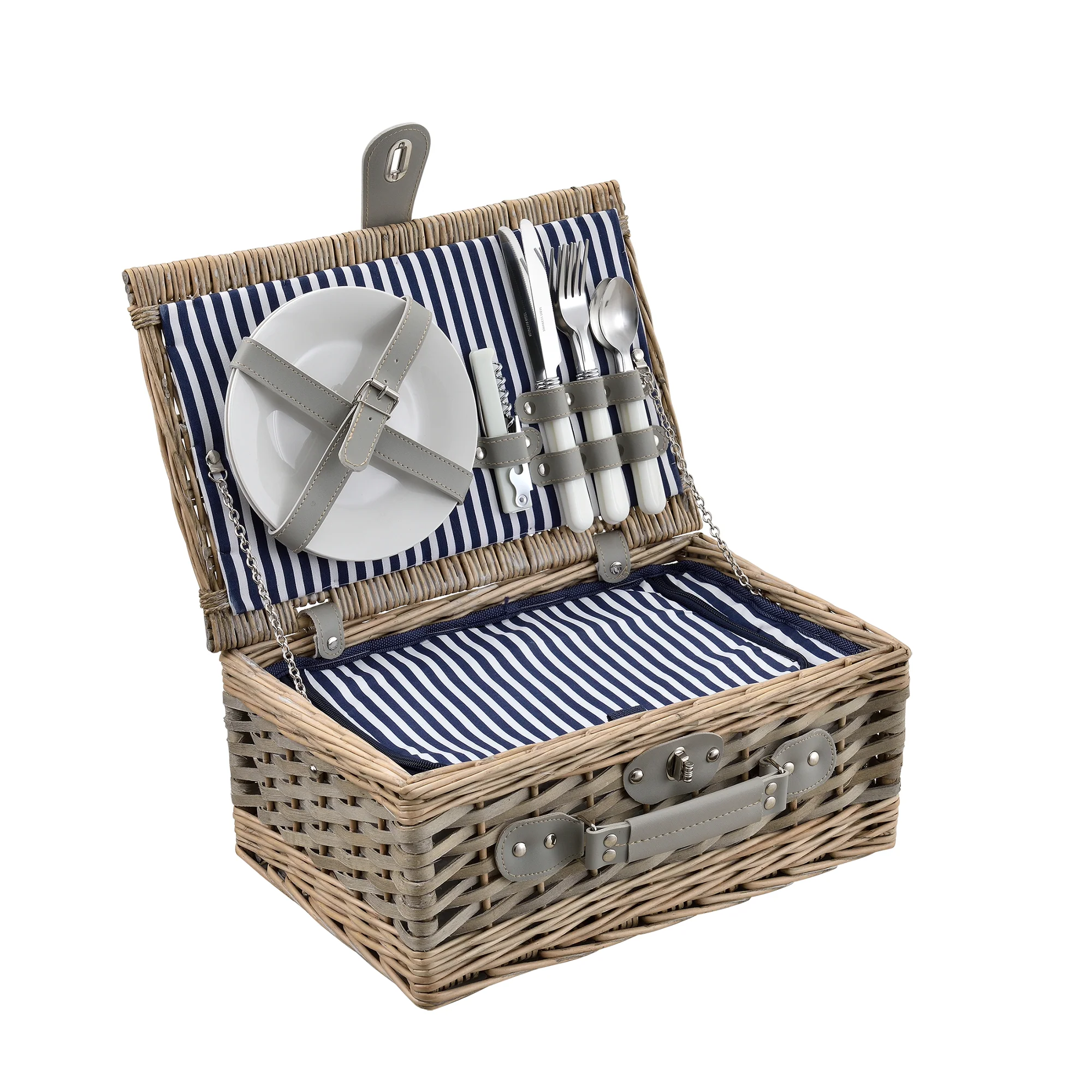 [casa.pro]® Picknickmand voor 2 of 4 personen - incl. inhoud - verschillende kleurren - Image 3