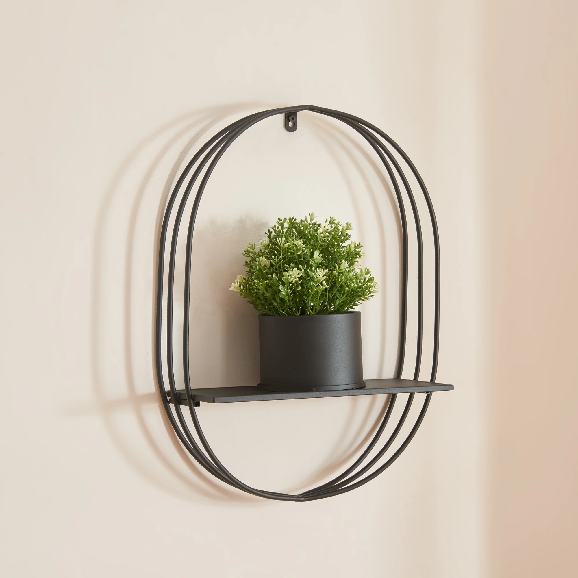 [en.casa] Plantenrek Vestby met bloempot metaal - 2 varianten - Image 2