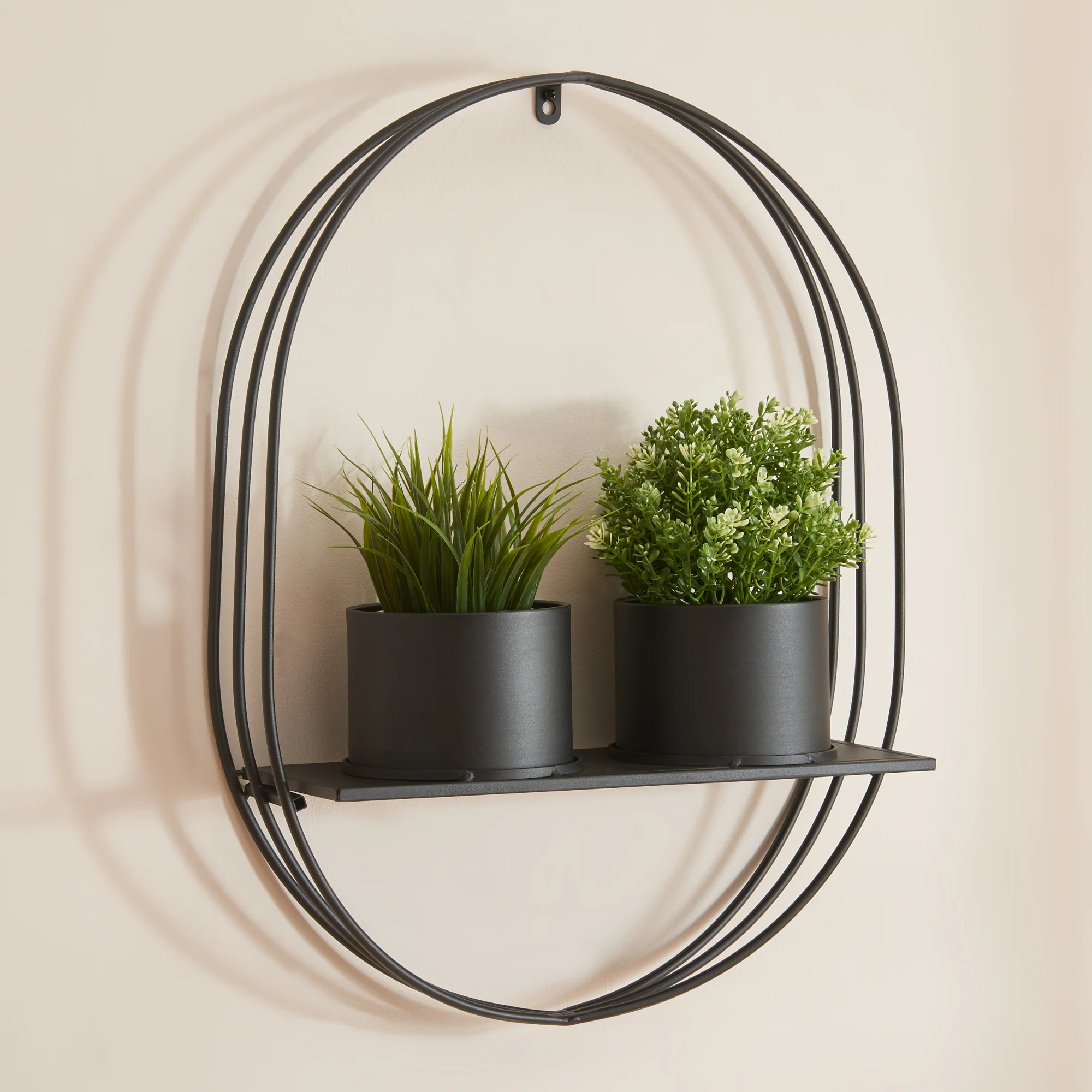 [en.casa] Plantenrek Vestby met bloempot metaal - 2 varianten - Image 3