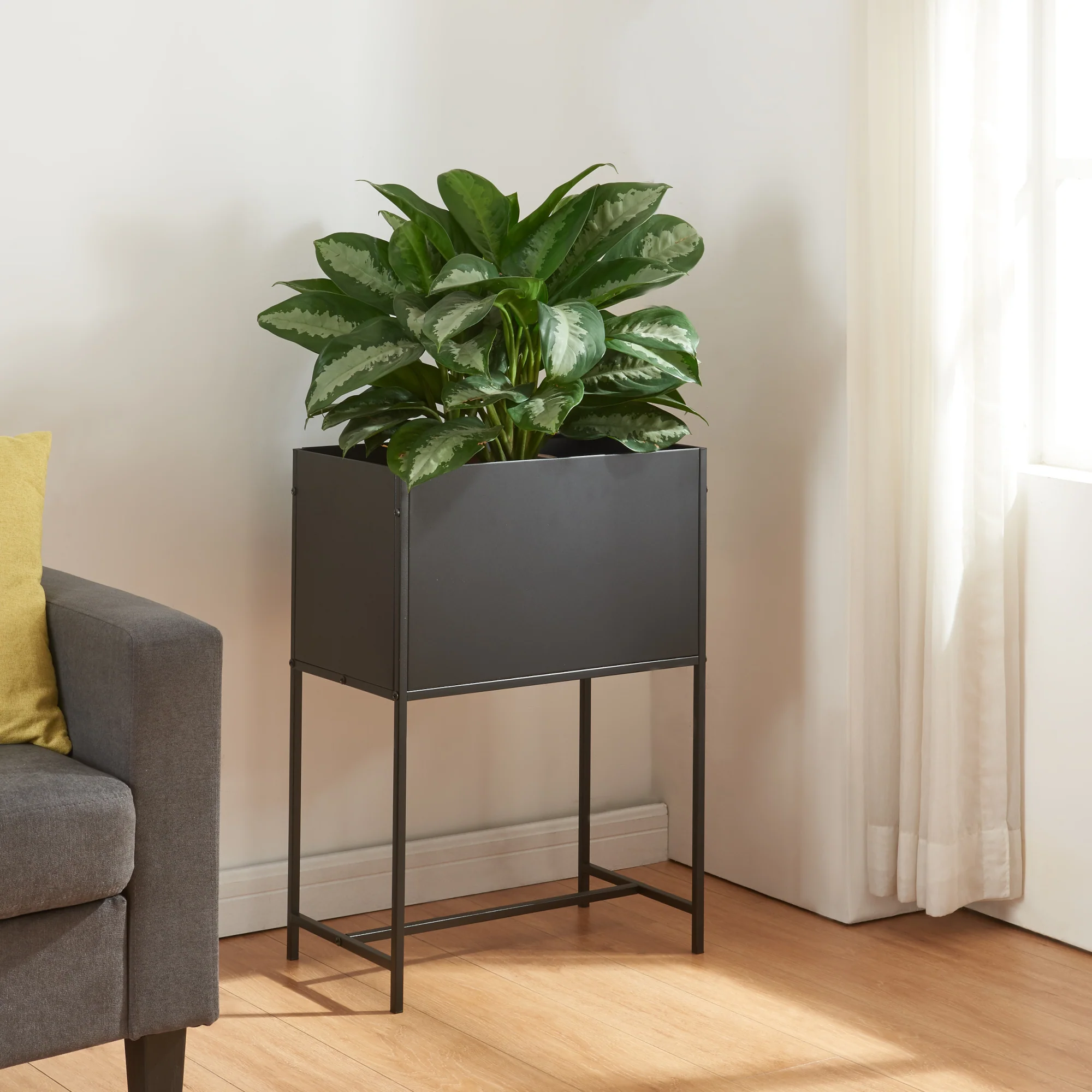 [en.casa] Plantenstandaard Porsgrunn zwart - 4 varianten - Image 2