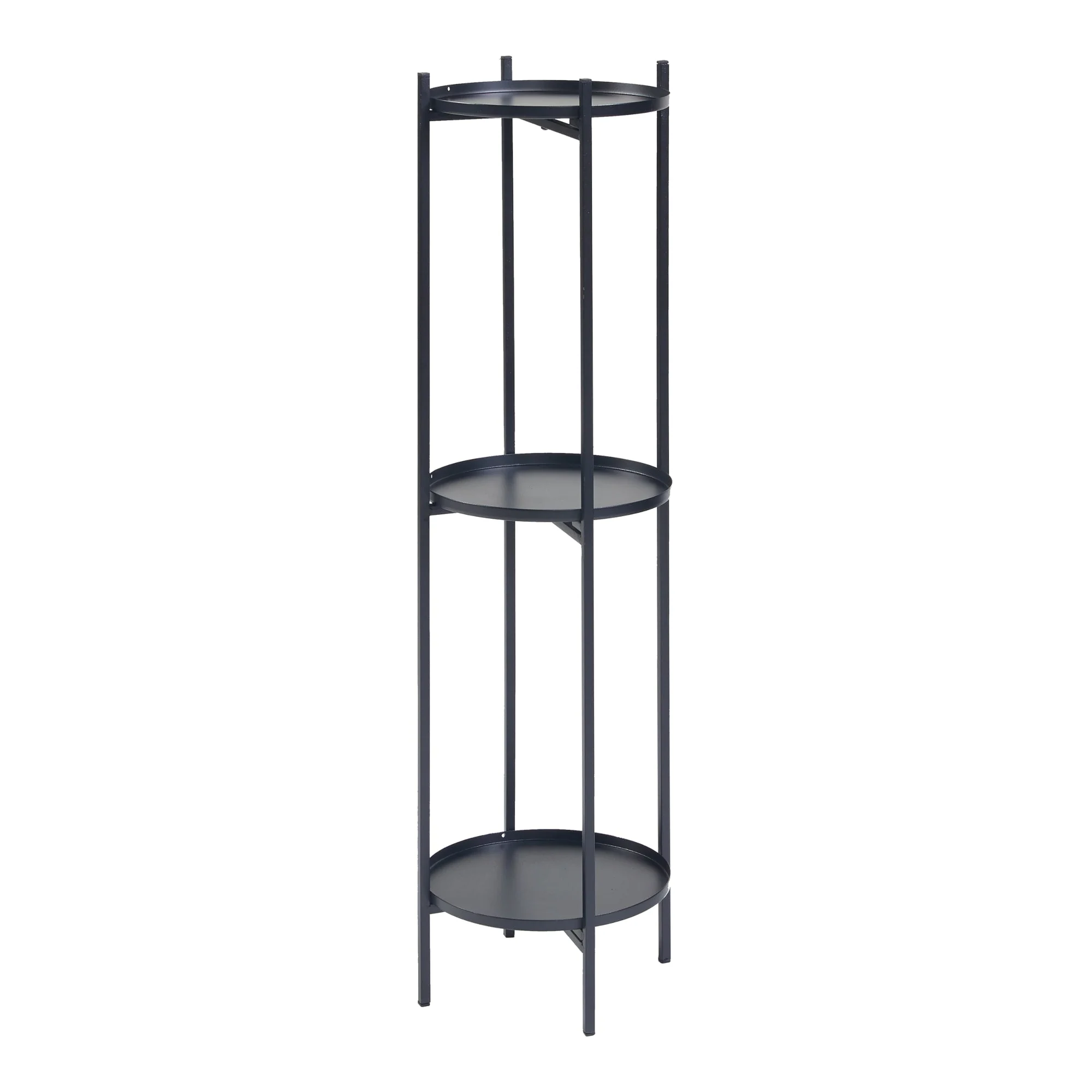 [en.casa] Plantenstandaard Tuusula zwart - 3 varianten - Image 2