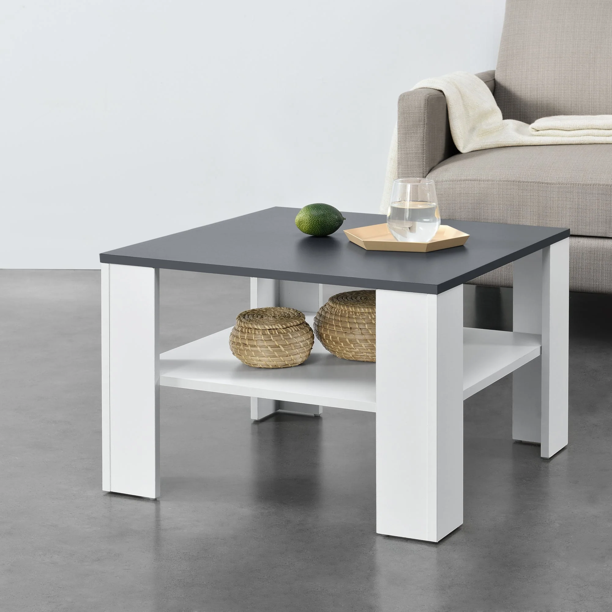 Salontafel Leiden vierkant 60x60x40 cm - verschillende kleuren - Image 7