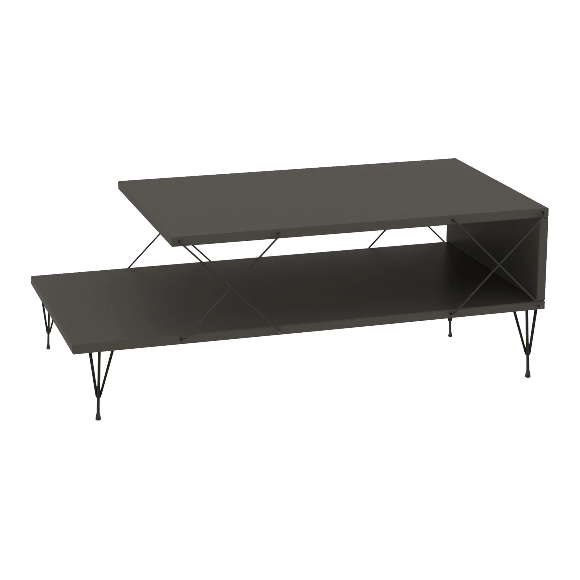 [en.casa] Salontafel Asker 100x50x40 cm - 3 varianten