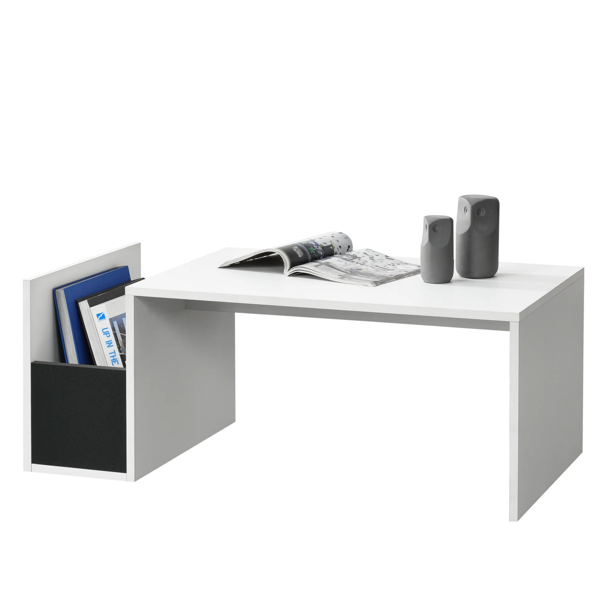 Salontafel Bollnas met opbergvak 90x45x35 cm - 4 varianten