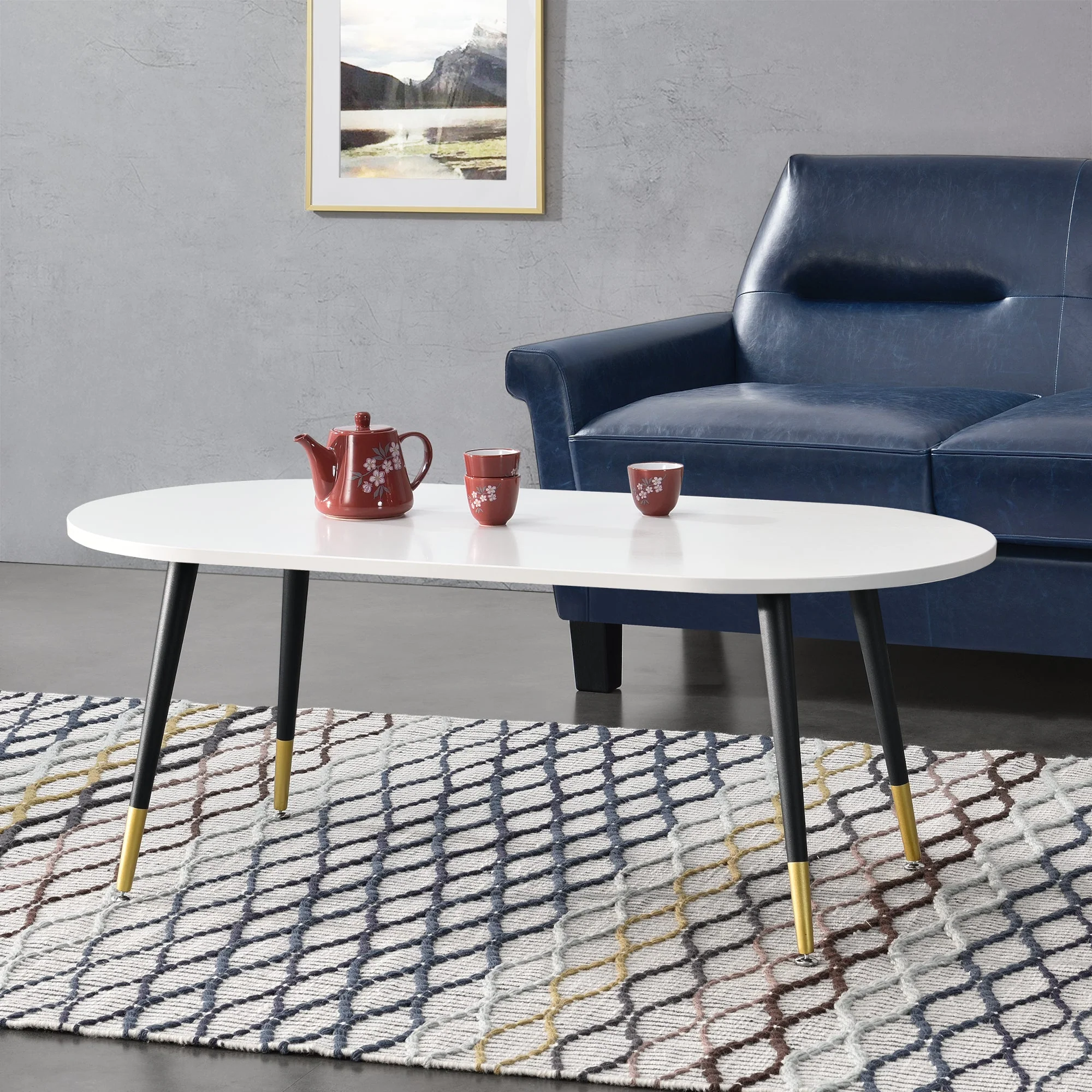 Salontafel Fontana 120x60x47 cm - verschillende kleuren - Image 4